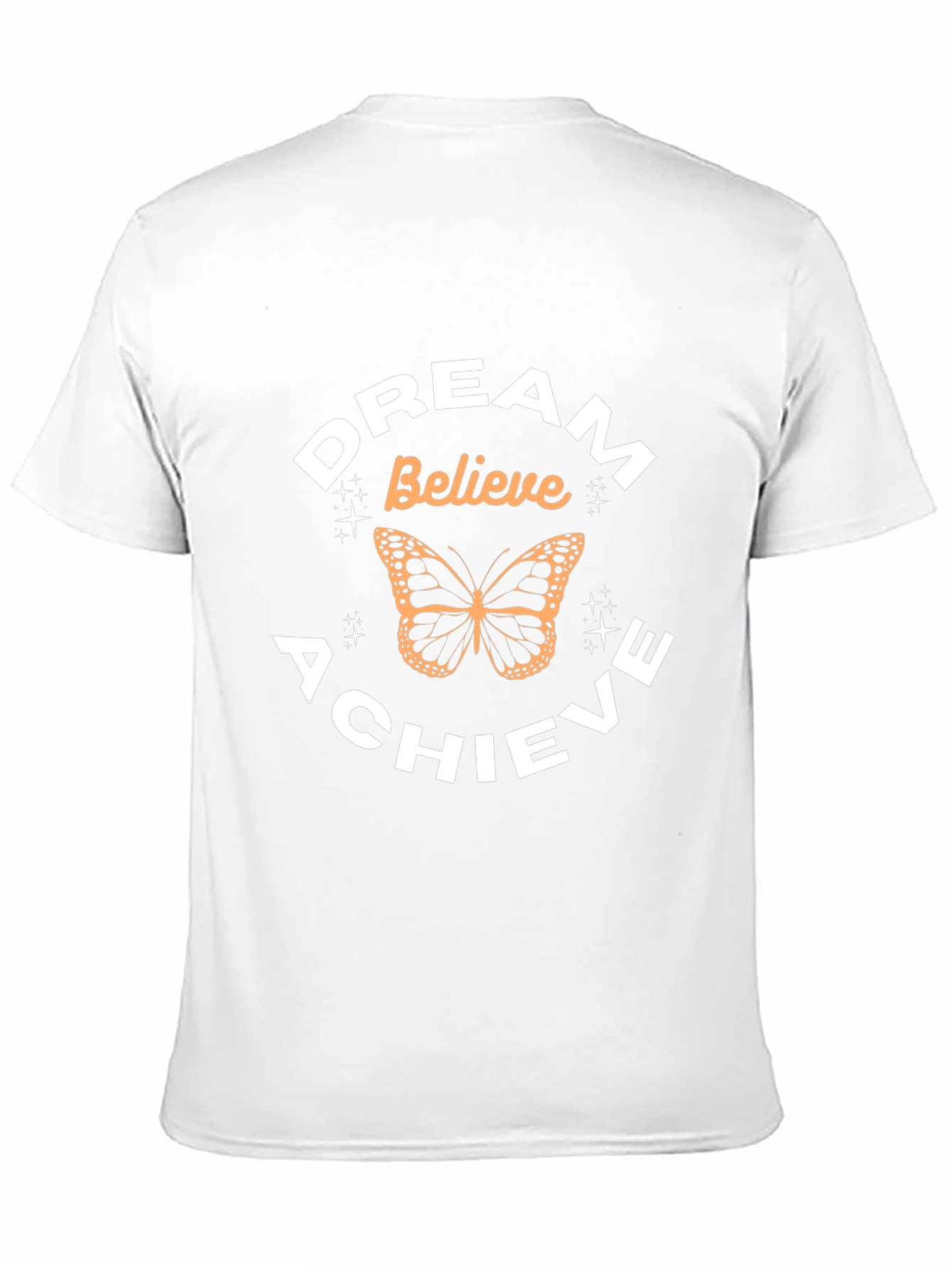 Dream Believe Achieve Butterfly Graphic Tee