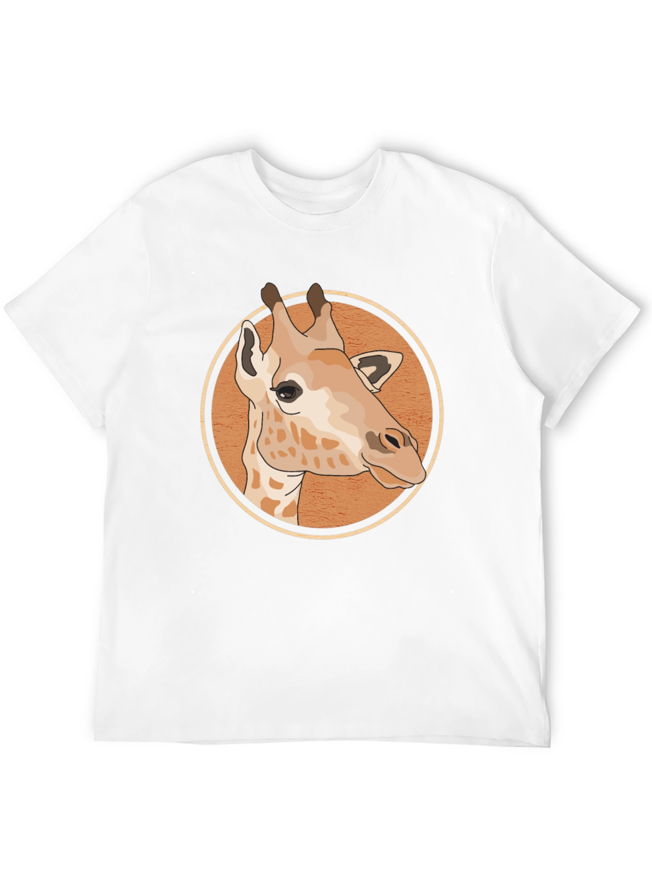 Giraffe Graphic Tee - Unisex Black T-Shirt