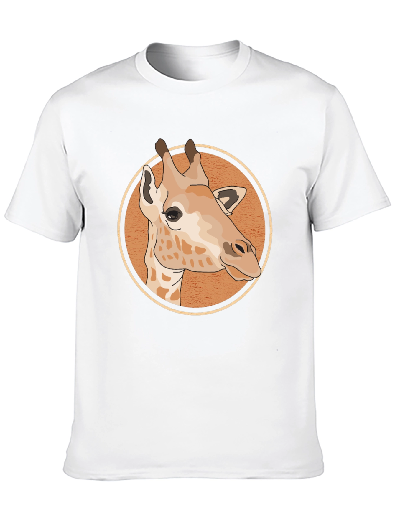 Giraffe Graphic Tee - Unisex Black T-Shirt