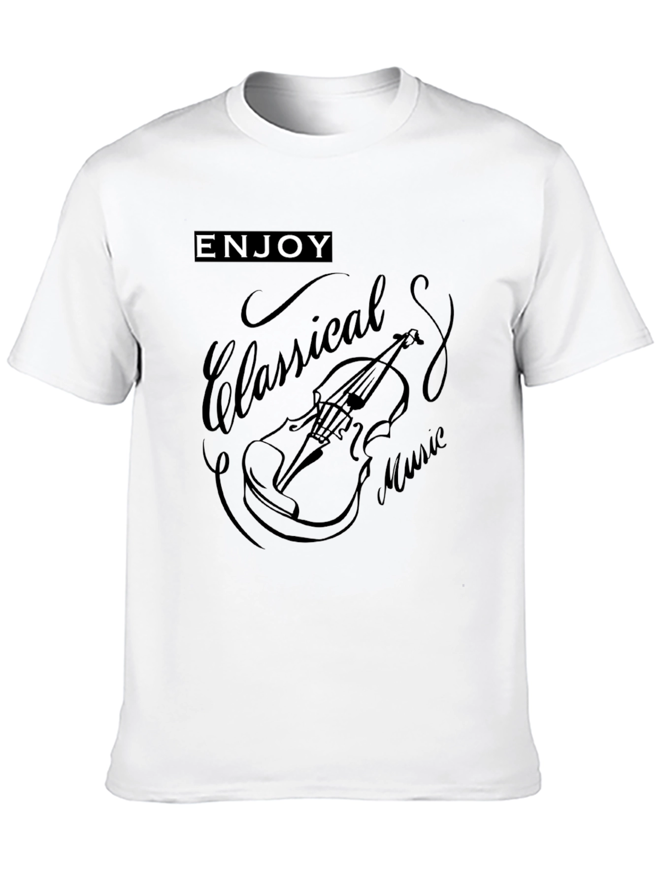 Enjoy Classical Music Black T-Shirt