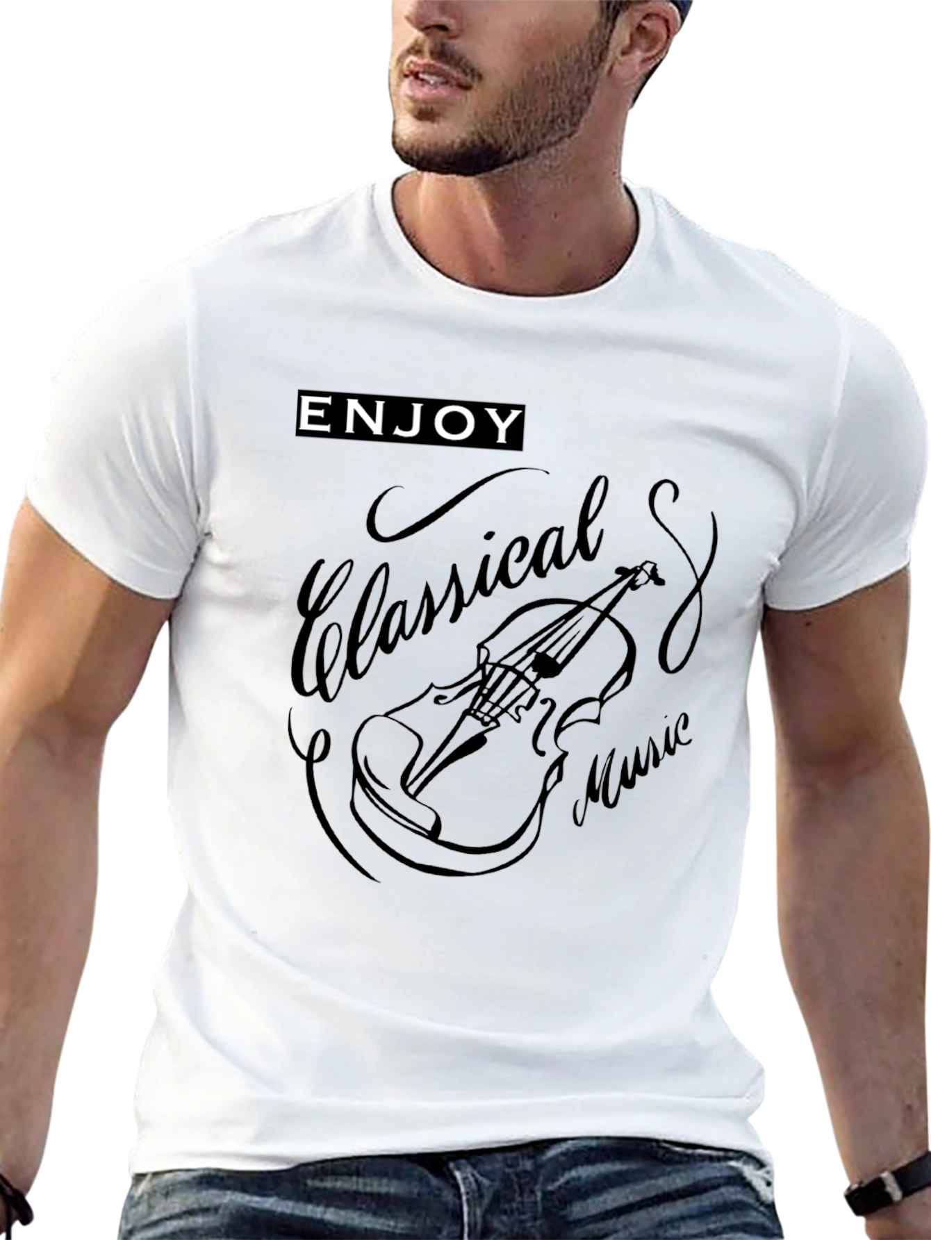 Enjoy Classical Music Black T-Shirt