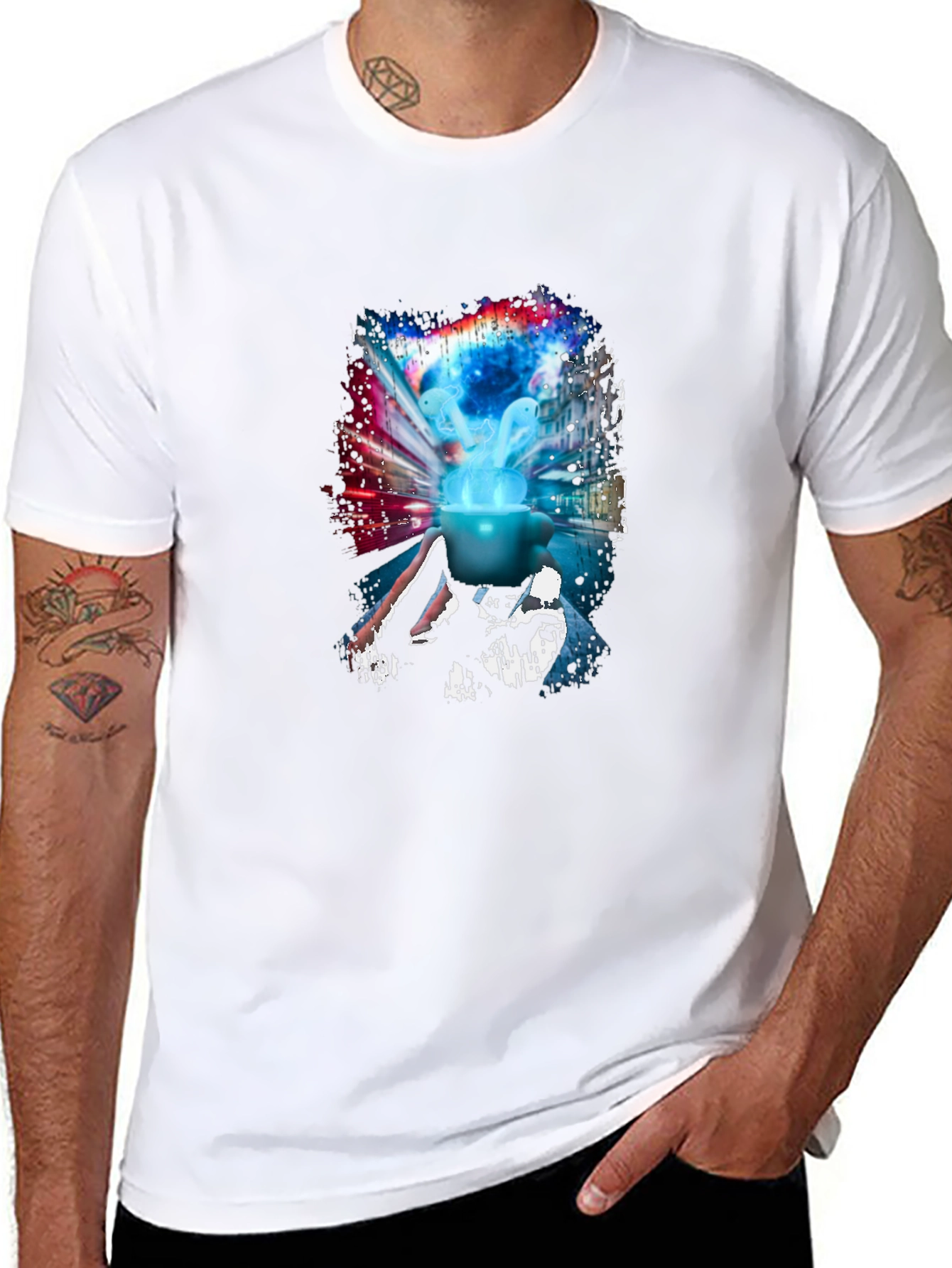 Abstract Cityscape T-Shirt