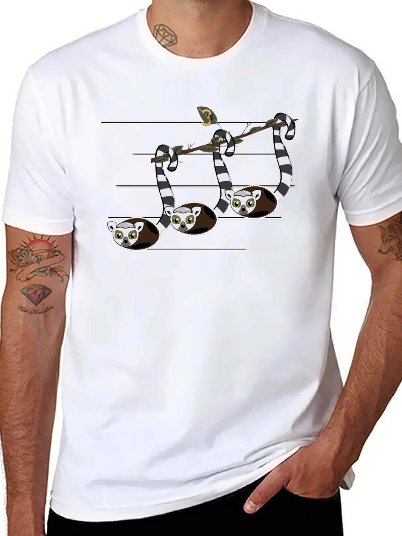 Lemur Branching Out T-Shirt