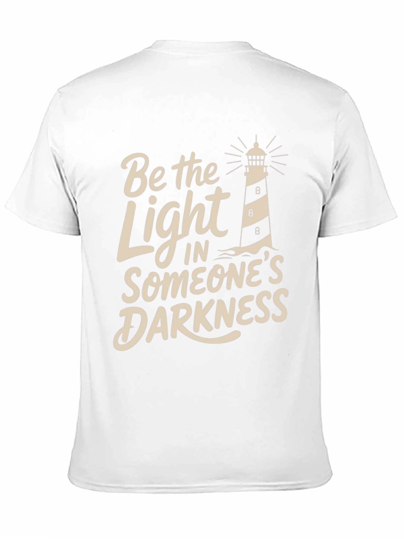 Be the Light T-Shirt - Lighthouse Graphic Tee