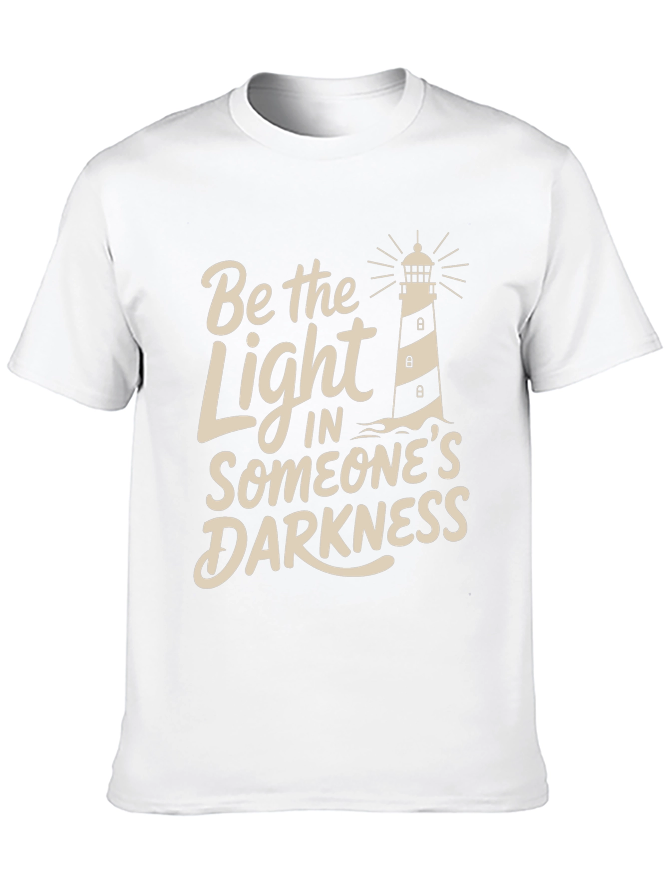 Be the Light T-Shirt - Lighthouse Graphic Tee