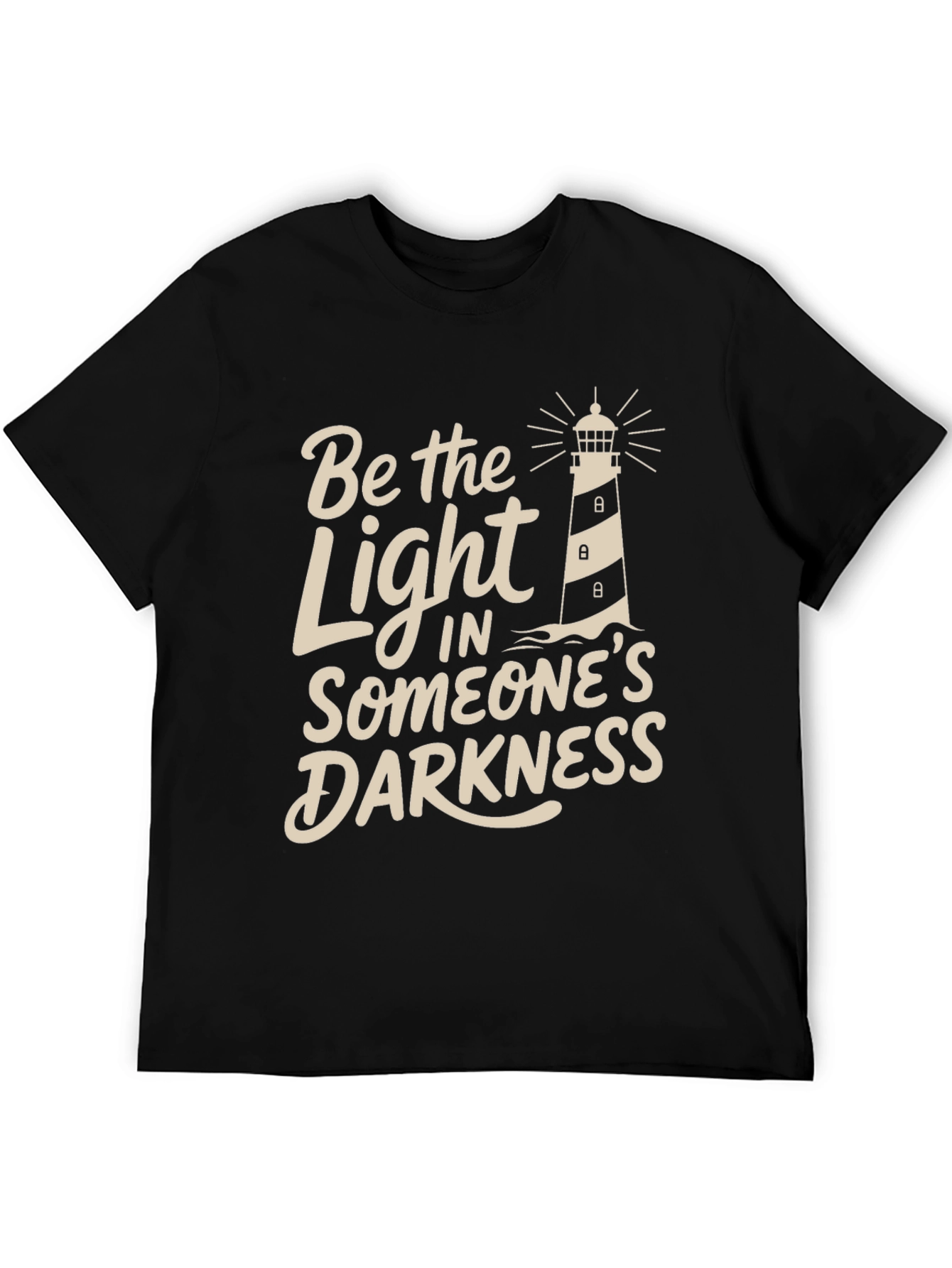 Be the Light T-Shirt - Lighthouse Graphic Tee