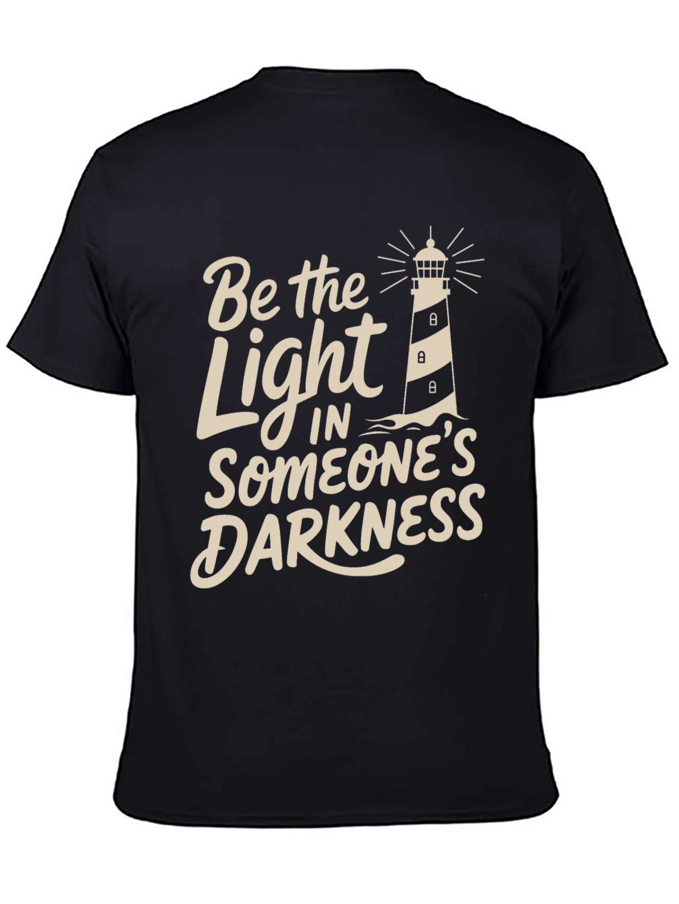 Be the Light T-Shirt - Lighthouse Graphic Tee