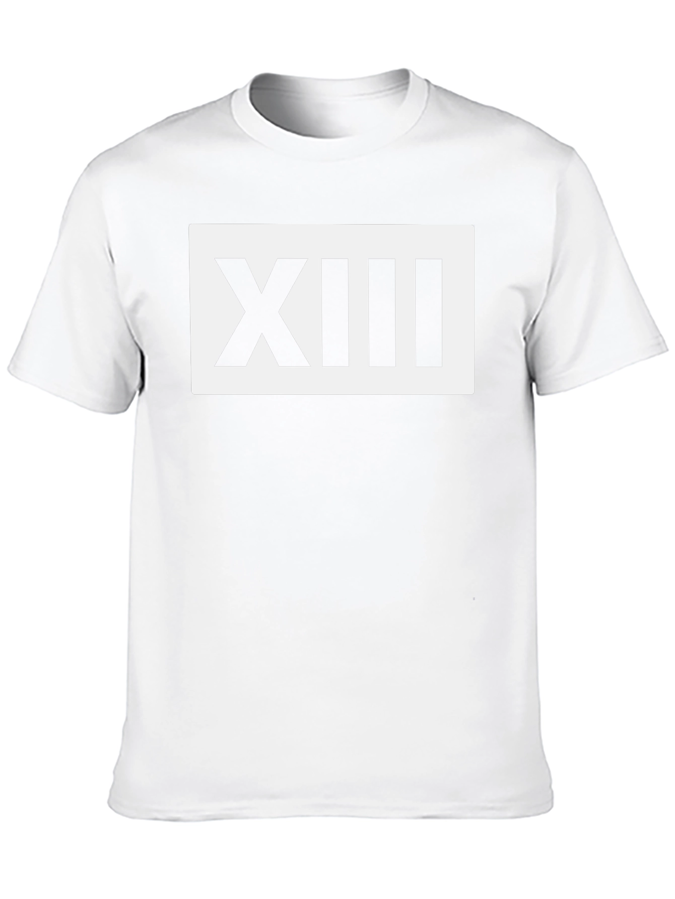 XIII Graphic Tee - Casual Black T-Shirt