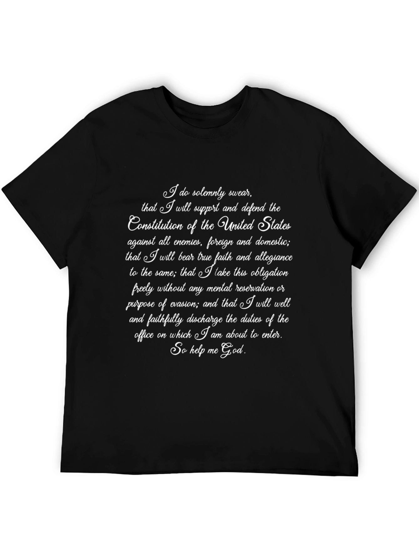 Oath of Office Graphic T-Shirt