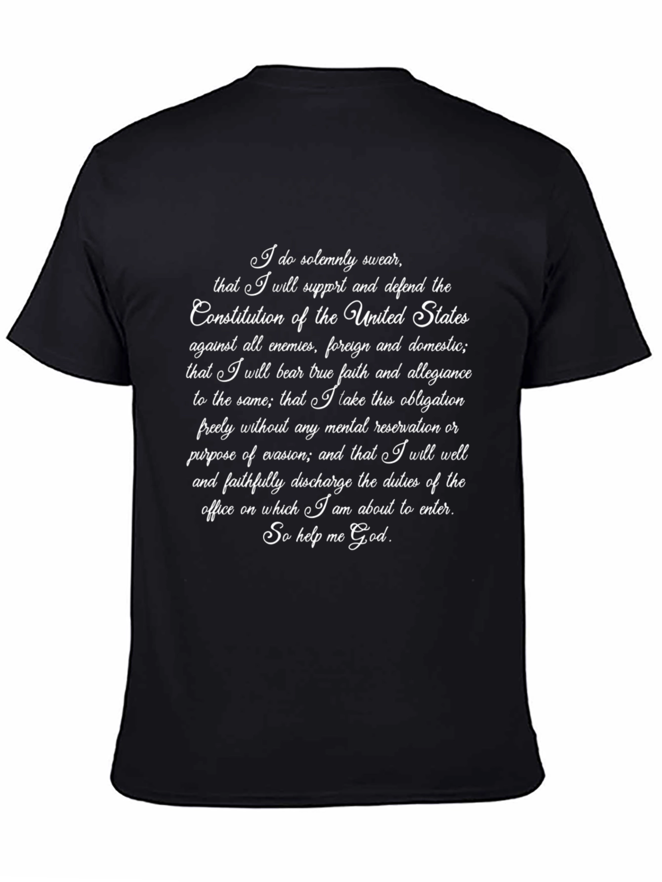 Oath of Office Graphic T-Shirt