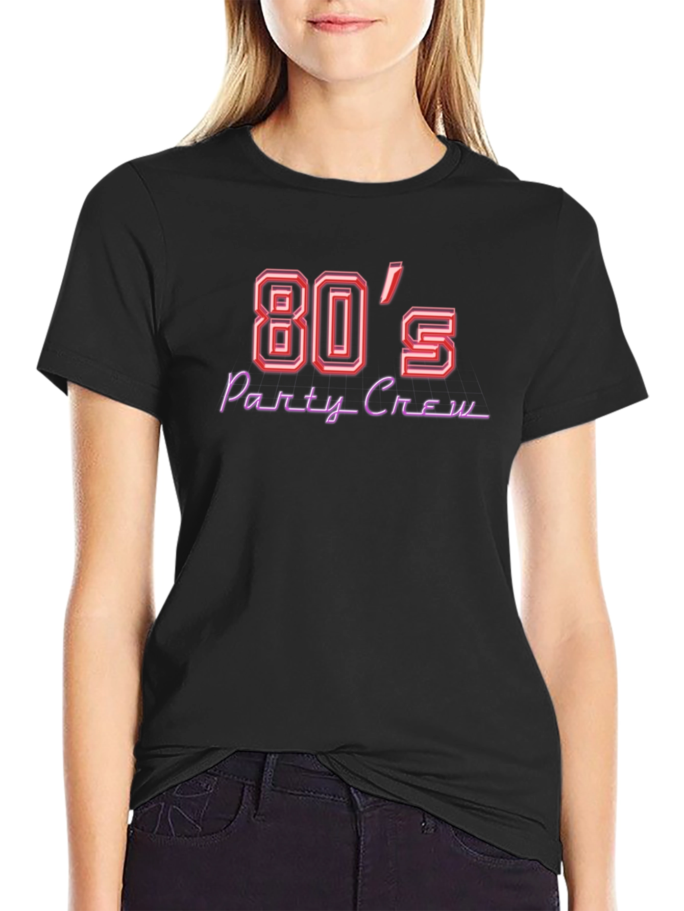 80s Party Crew T-Shirt - Retro Style