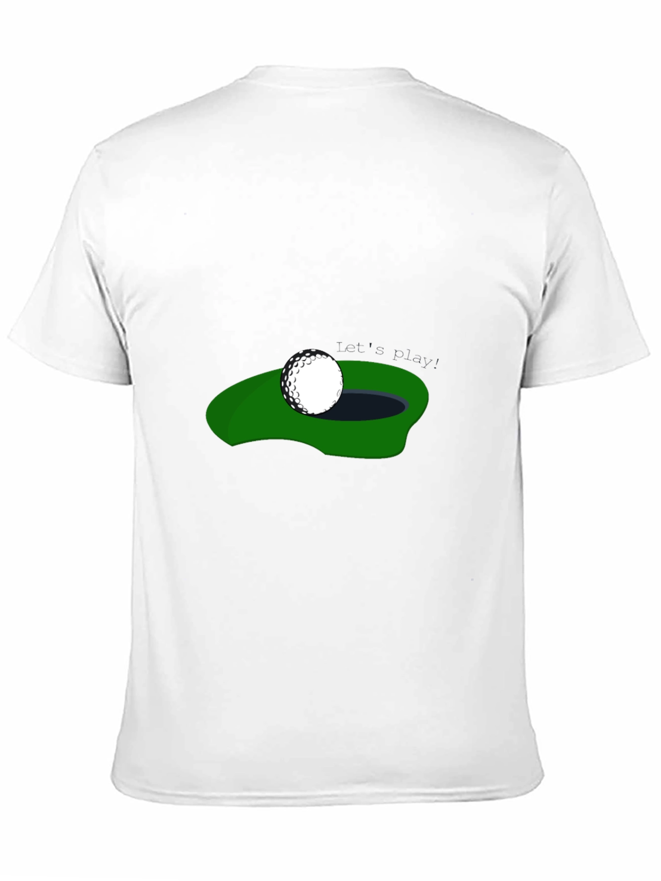 Golf Ball T-Shirt - Hole in One Design
