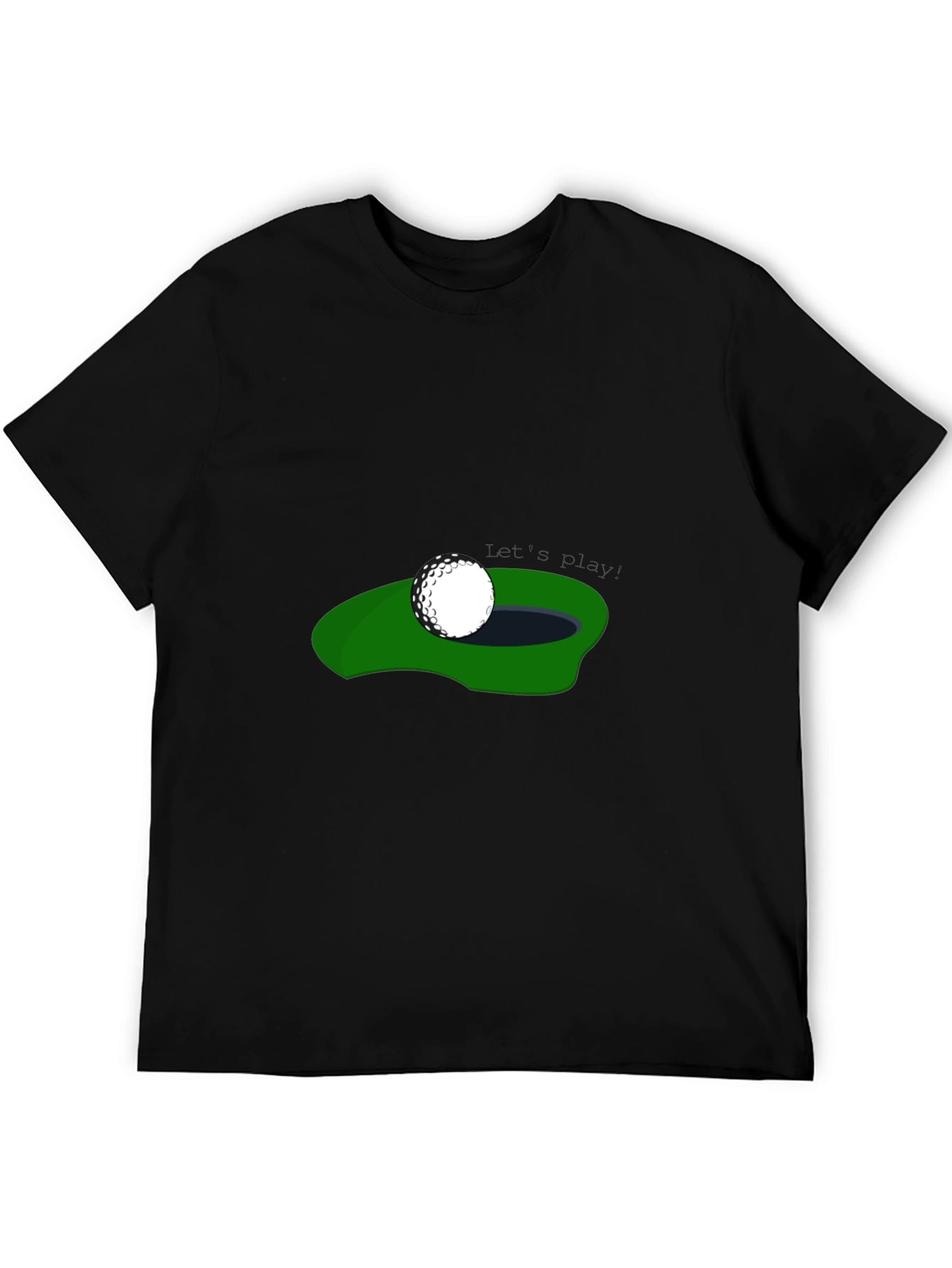 Golf Ball T-Shirt - Hole in One Design