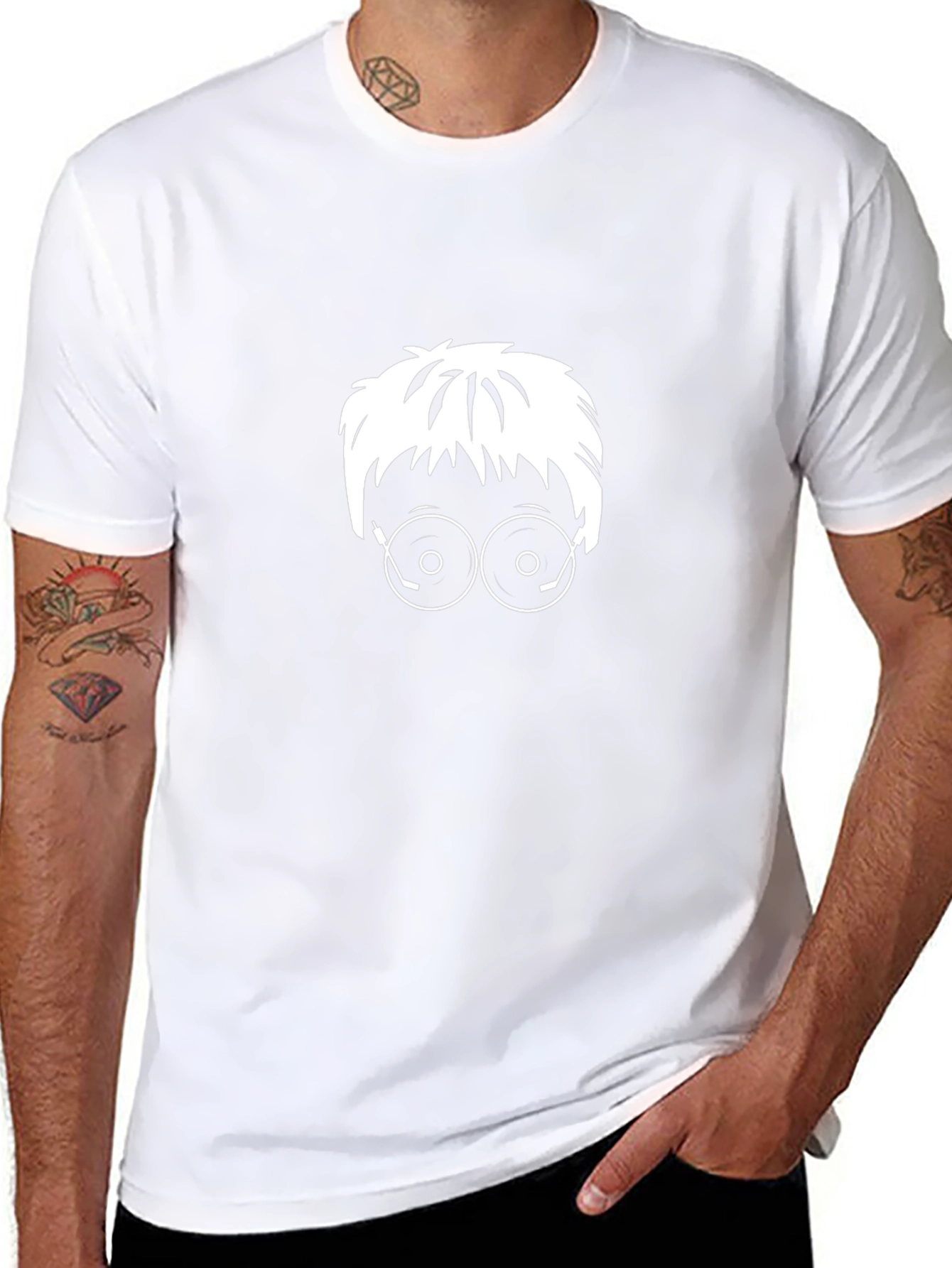 Retro Silhouette T-Shirt - Casual Style