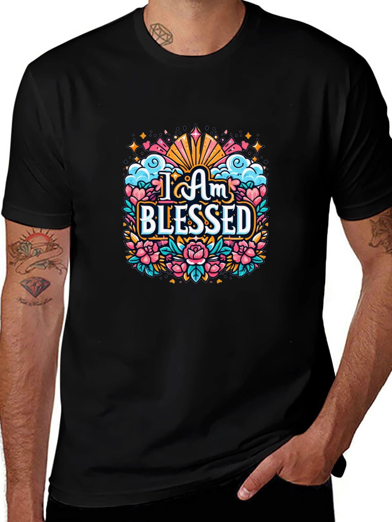 I Am Blessed Graphic T-Shirt