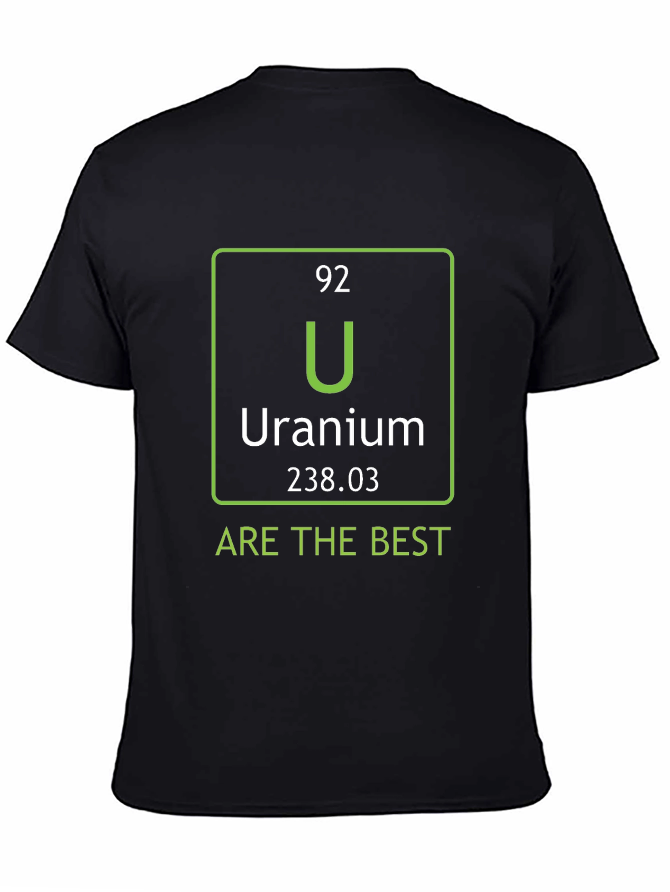 Uranium Periodic Table T-Shirt - Funny Science Tee