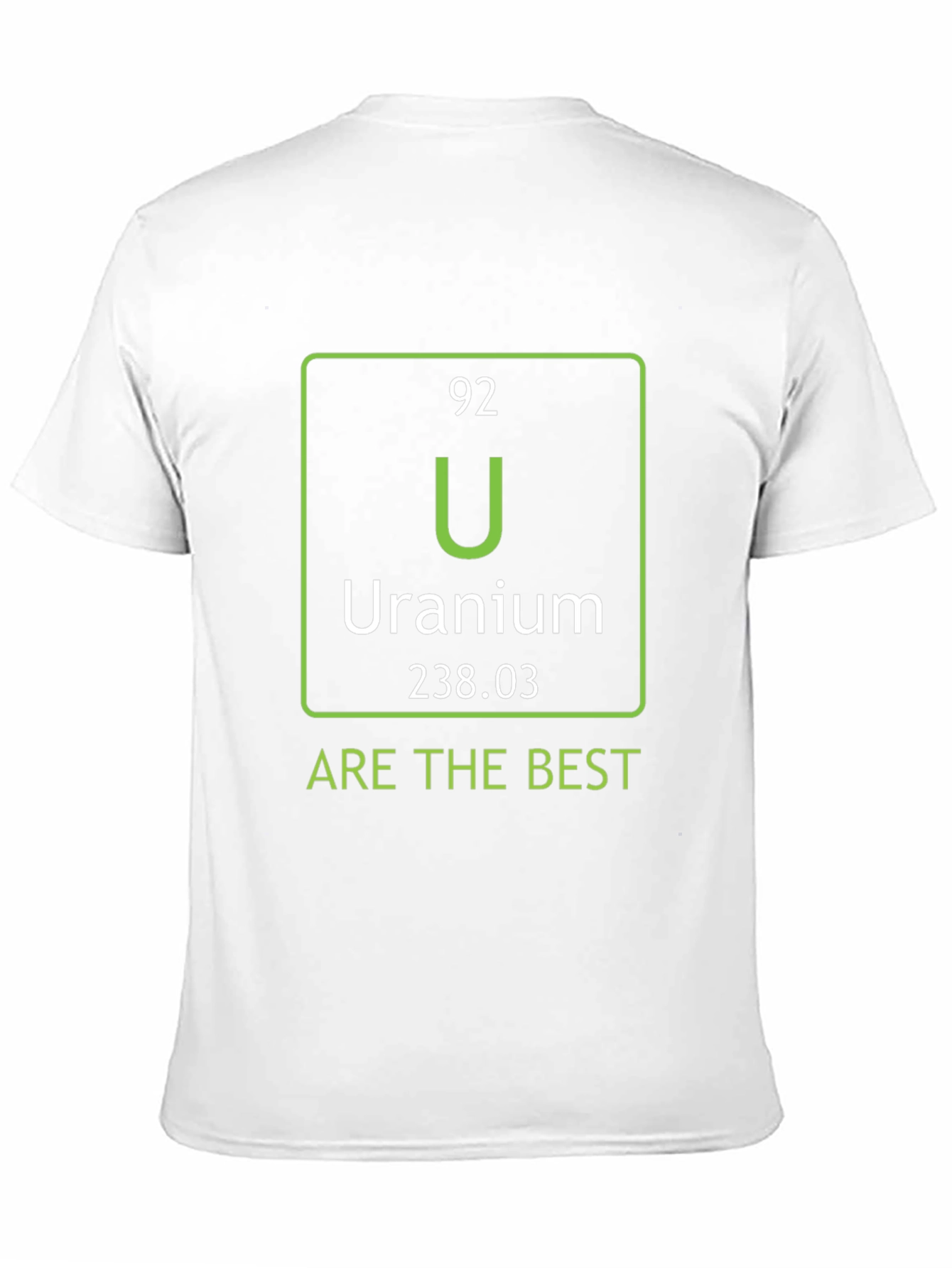 Uranium Periodic Table T-Shirt - Funny Science Tee