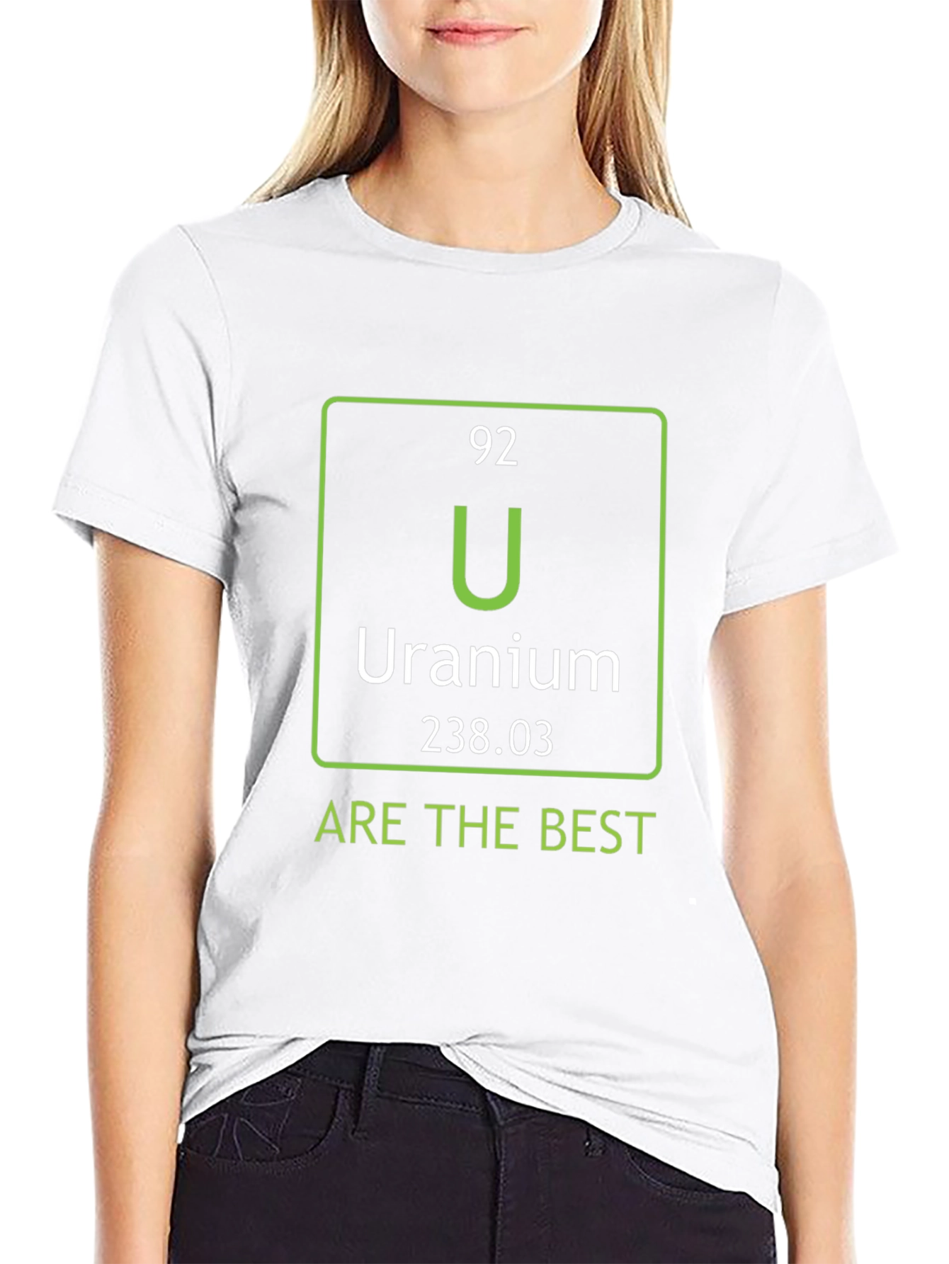 Uranium Periodic Table T-Shirt - Funny Science Tee