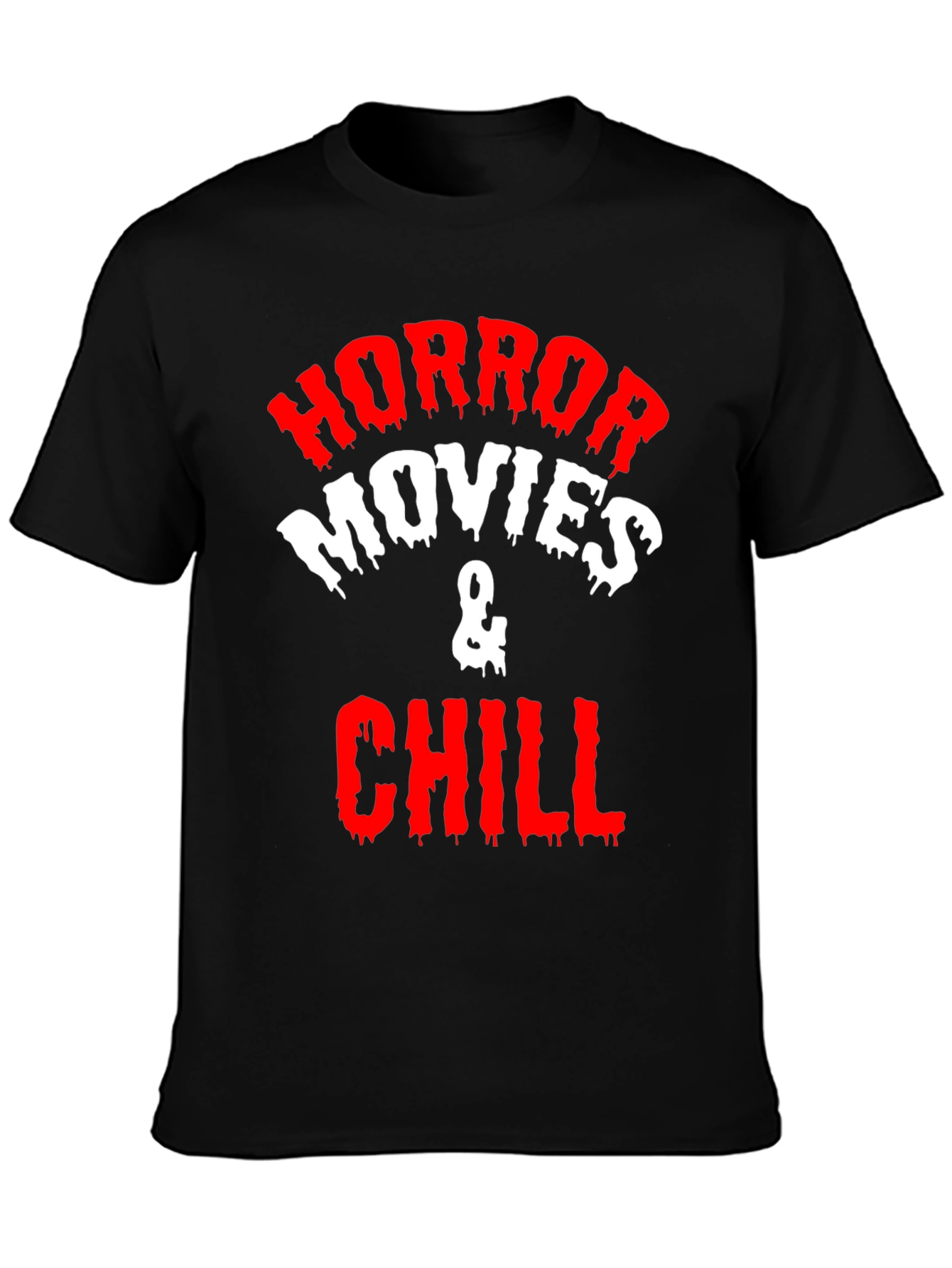 Horror Movies & Chill Graphic T-Shirt