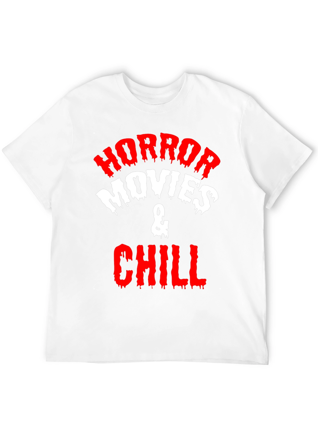 Horror Movies & Chill Graphic T-Shirt