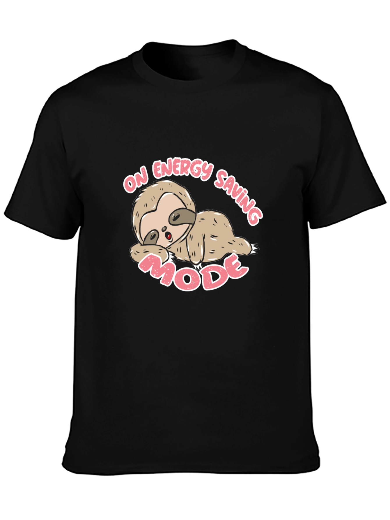 Energy Saving Mode Sloth Graphic Tee
