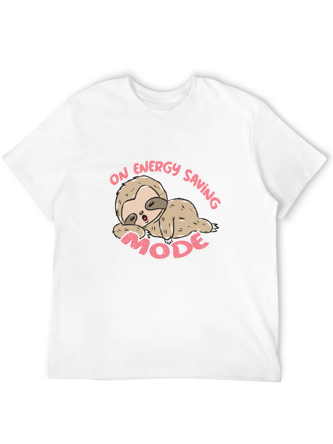 Energy Saving Mode Sloth Graphic Tee