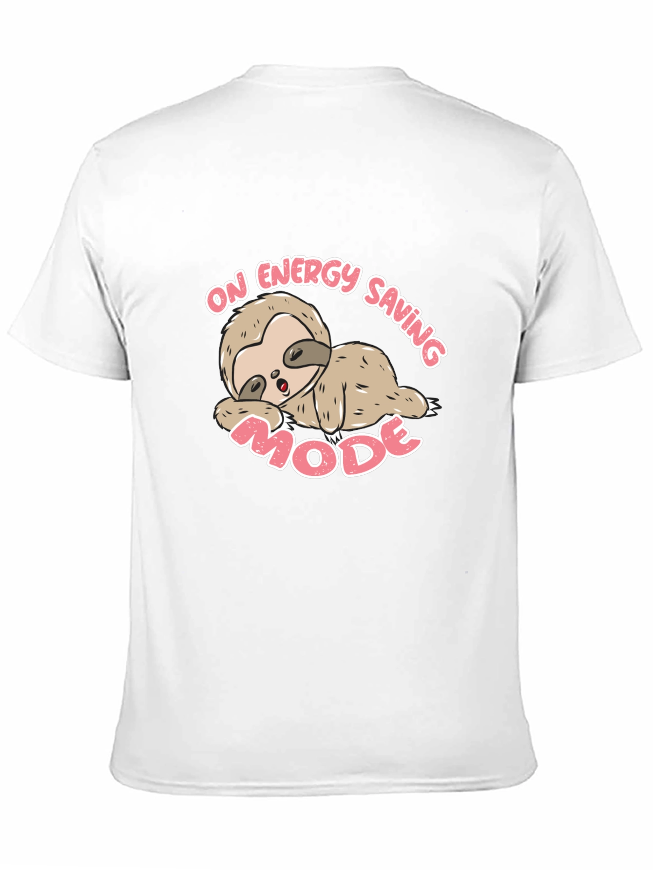 Energy Saving Mode Sloth Graphic Tee