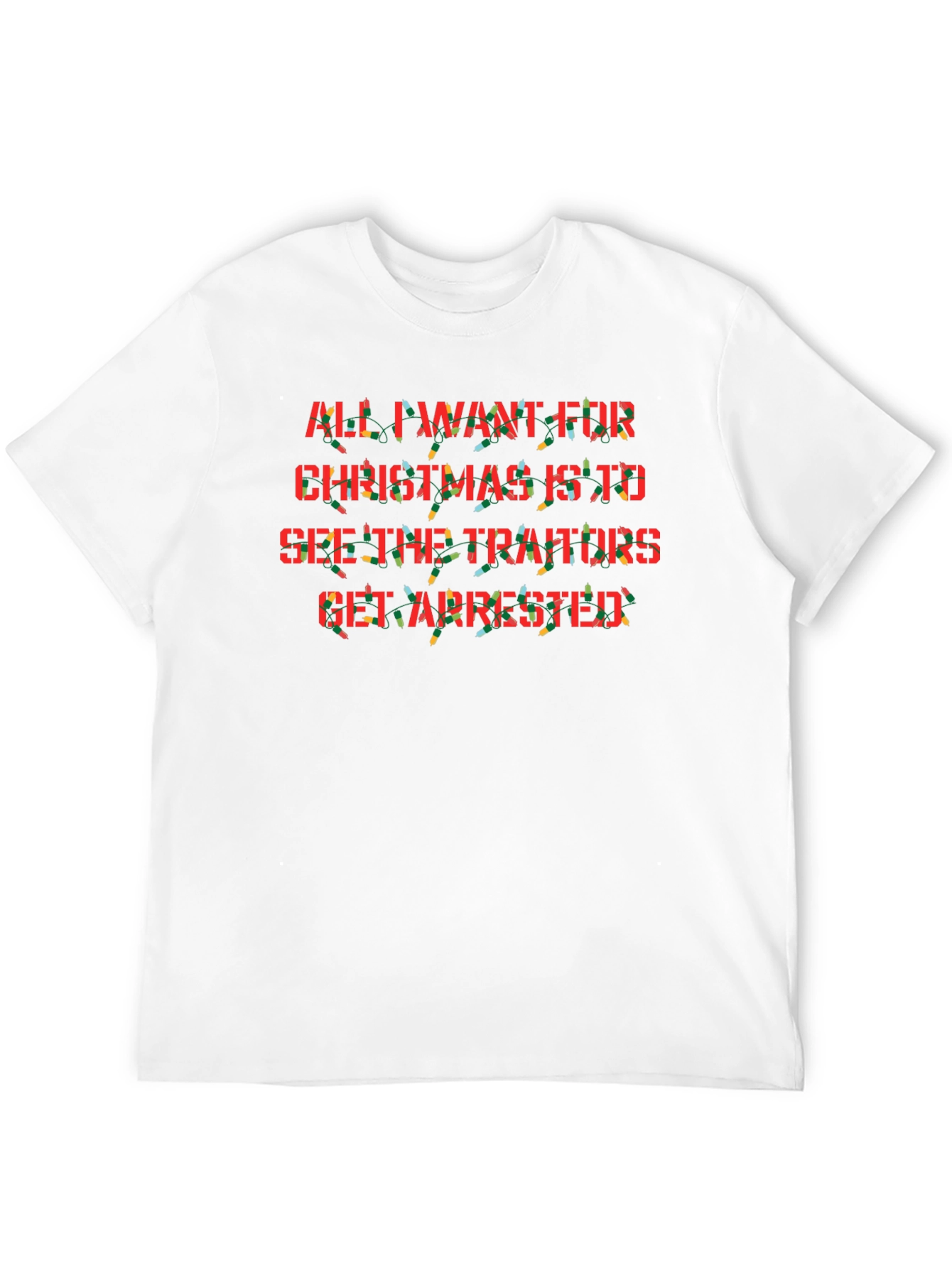 Funny Christmas Traitors Arrest T-Shirt