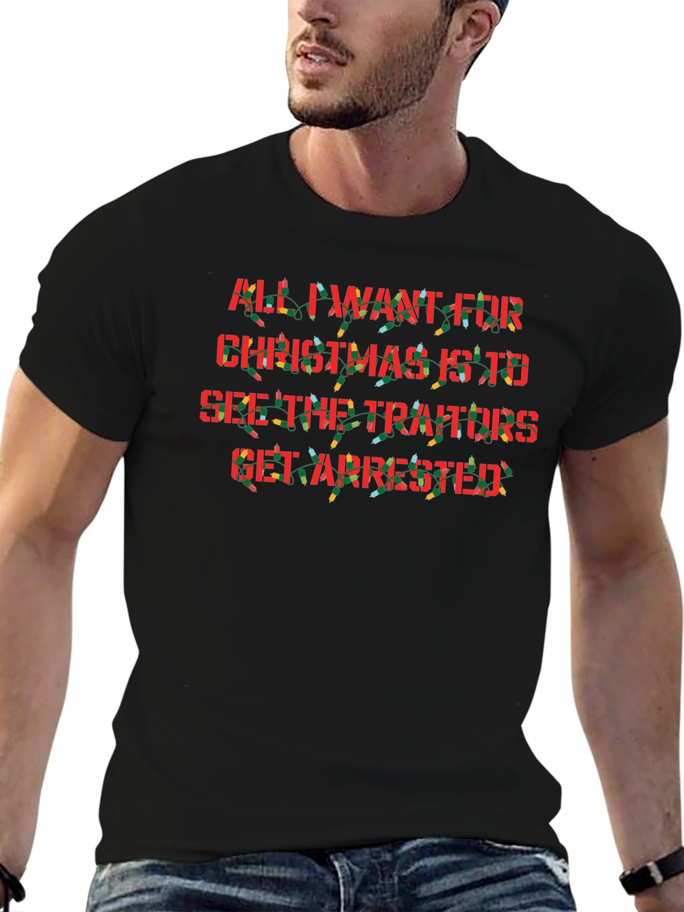 Funny Christmas Traitors Arrest T-Shirt