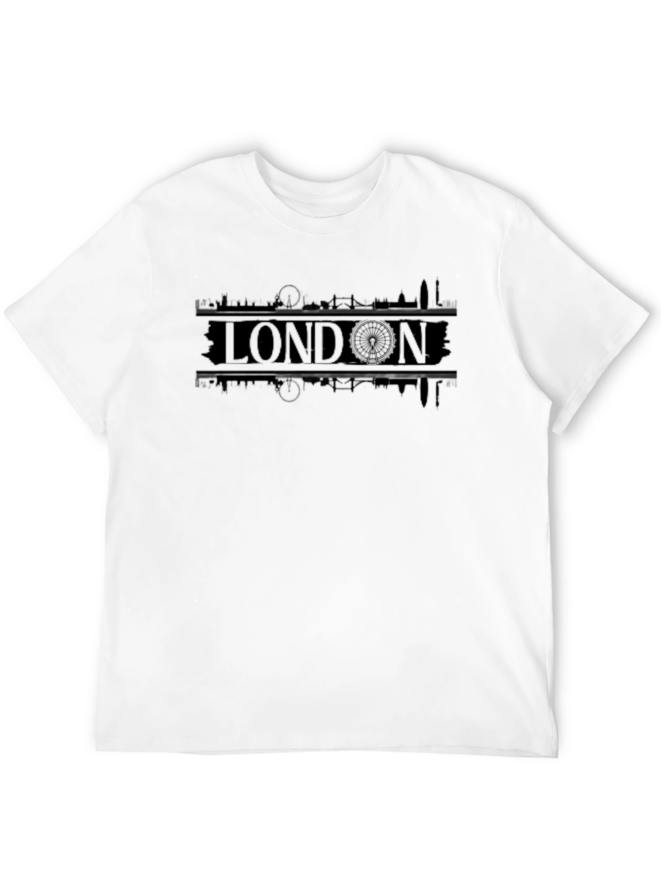 London Skyline Black T-Shirt