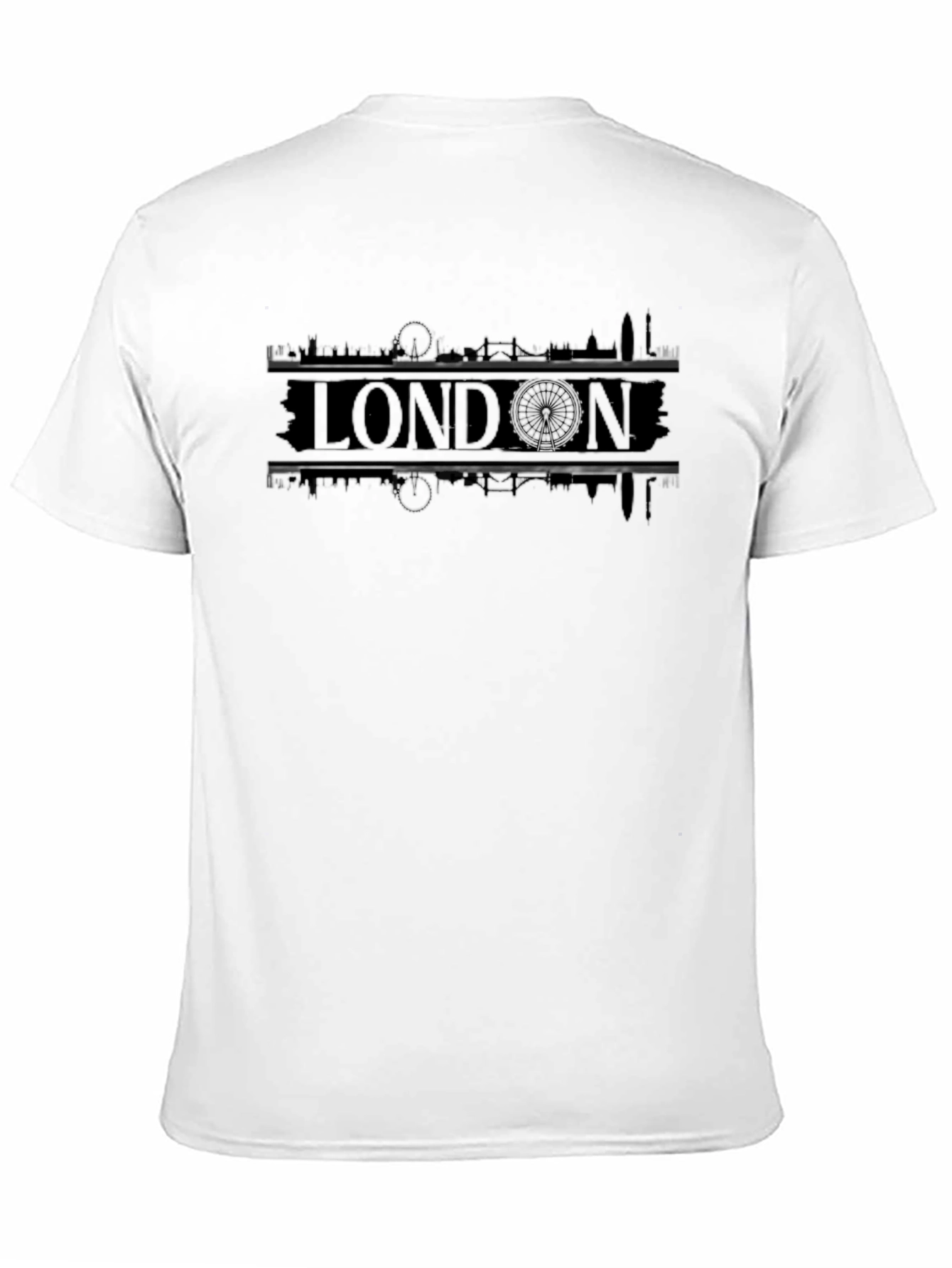 London Skyline Black T-Shirt