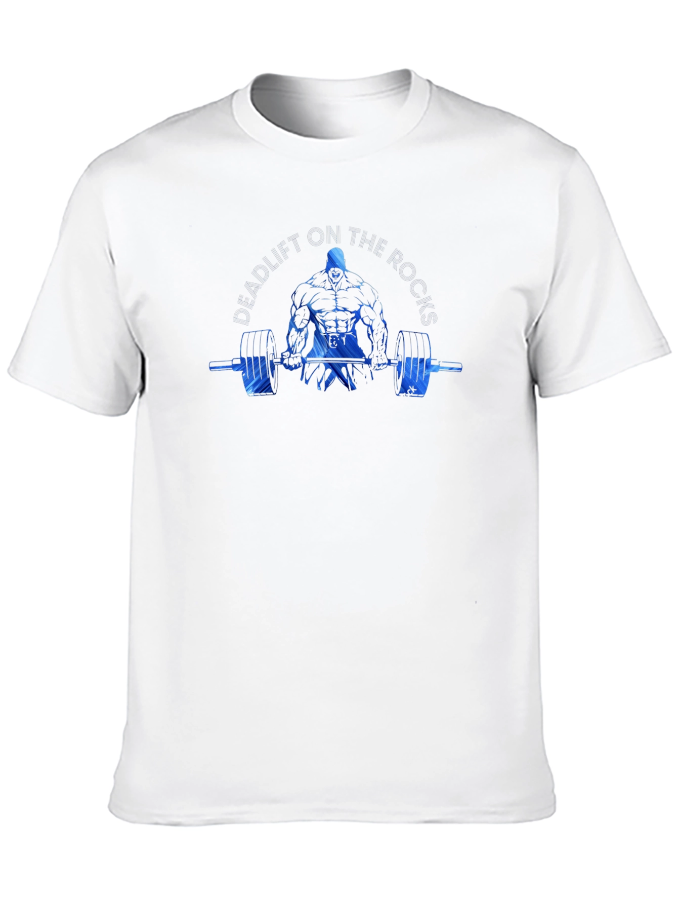 Weightlifting Graphic Tee - Black Cotton Blend