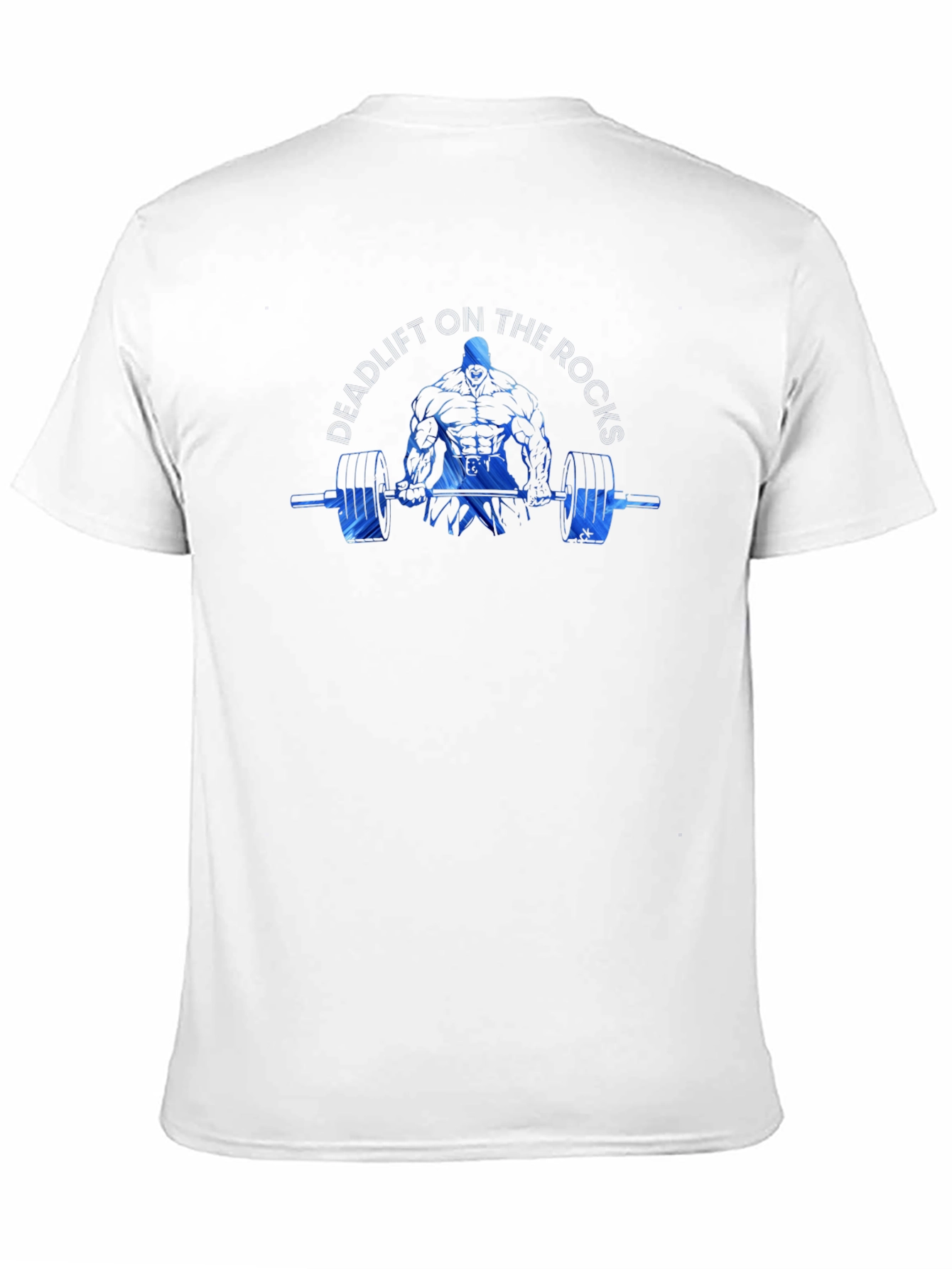 Weightlifting Graphic Tee - Black Cotton Blend