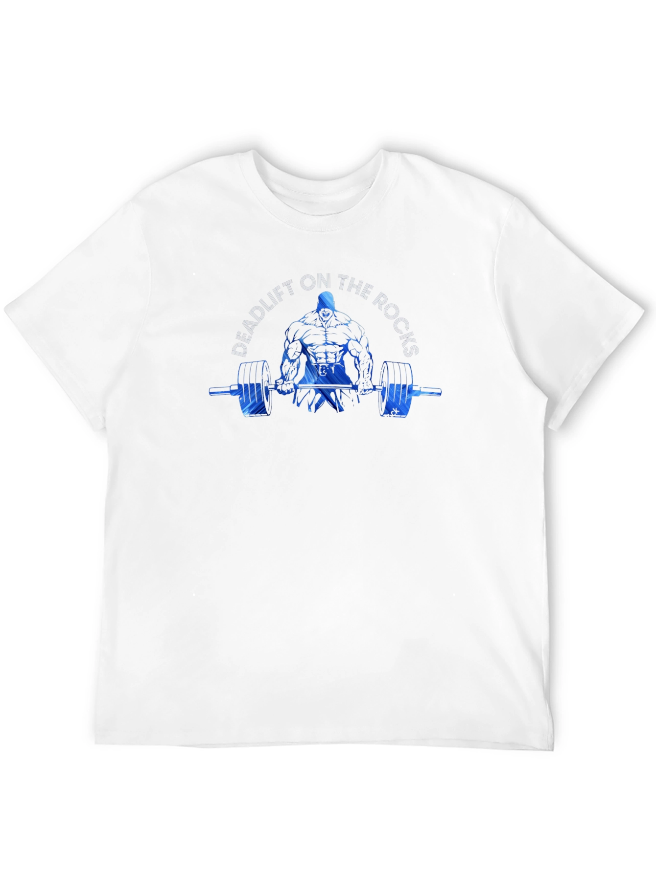 Weightlifting Graphic Tee - Black Cotton Blend