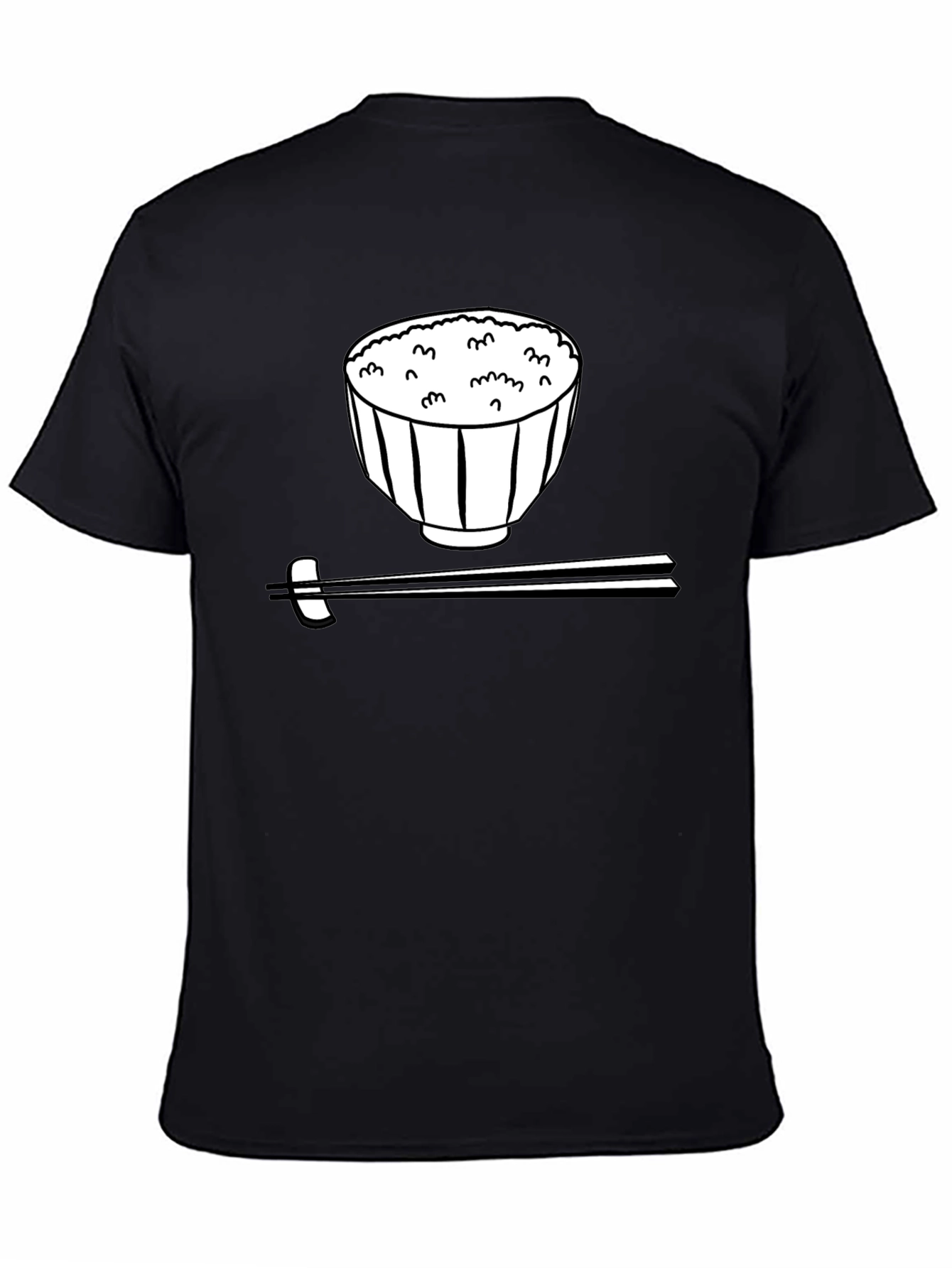 Rice Bowl Graphic Tee - Unisex Casual Style