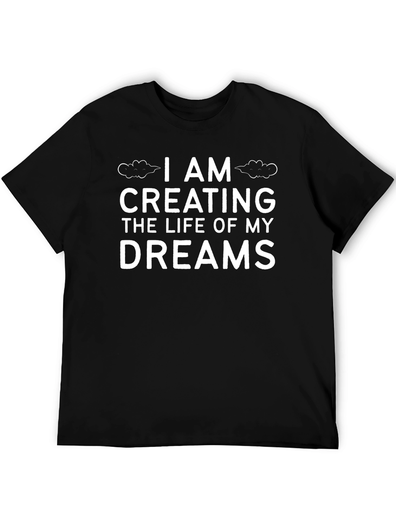 Dream Life Graphic Tee - Black