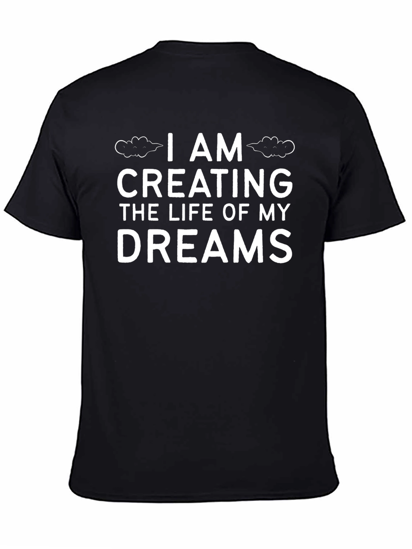 Dream Life Graphic Tee - Black