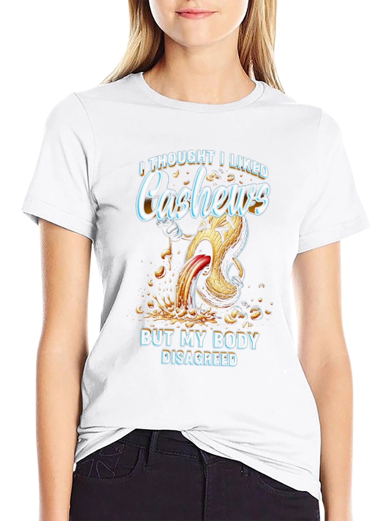 Cashew Allergy Humor T-Shirt