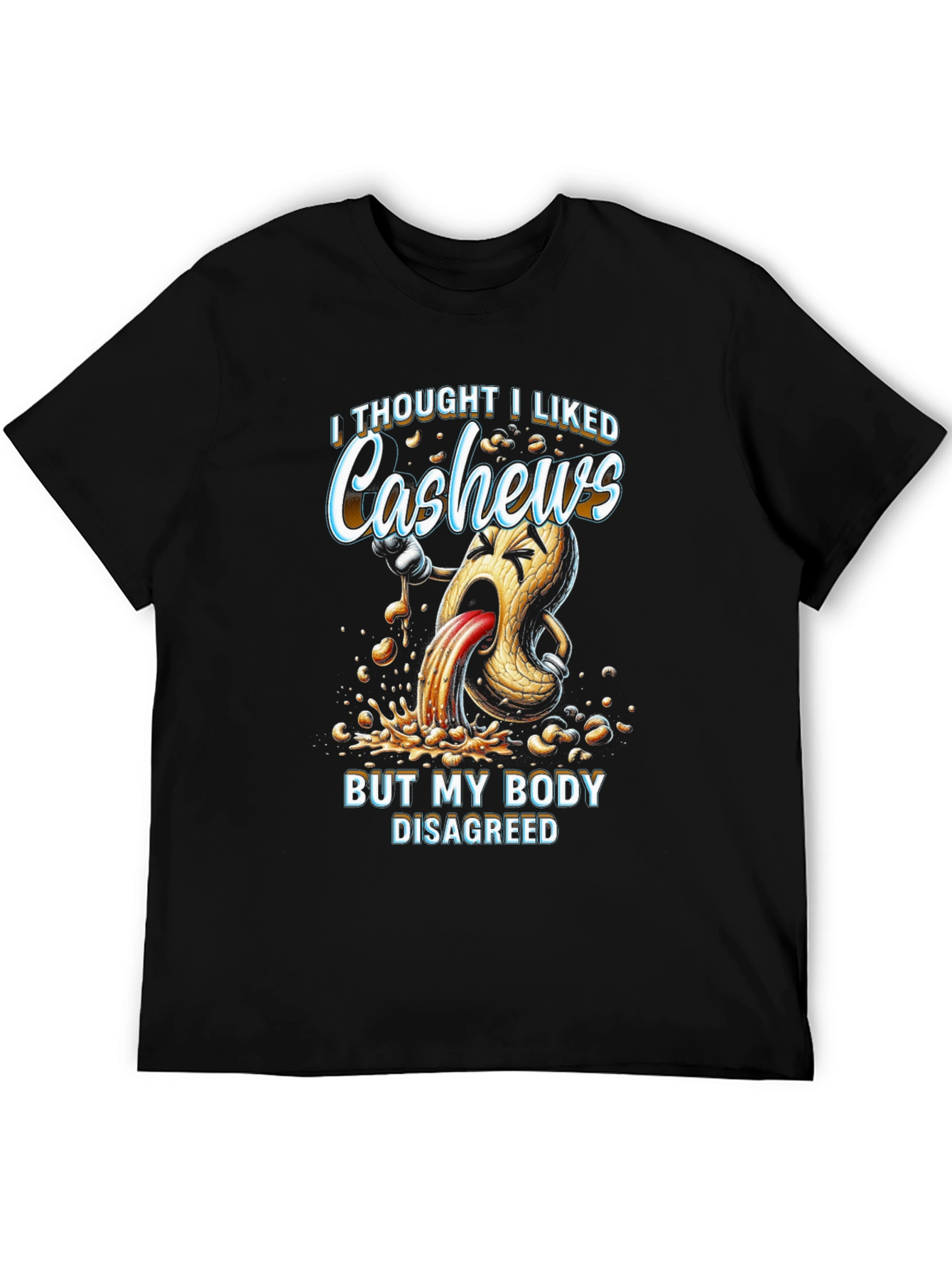 Cashew Allergy Humor T-Shirt