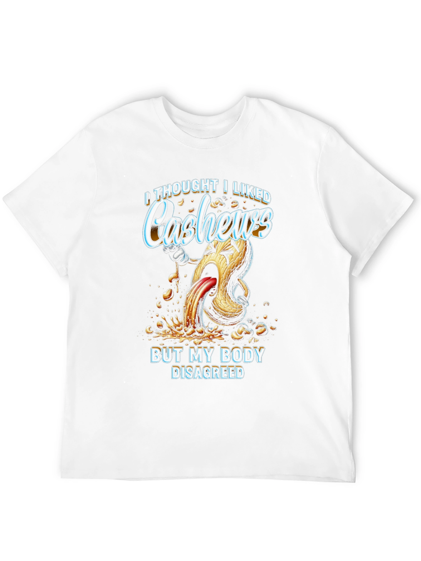 Cashew Allergy Humor T-Shirt