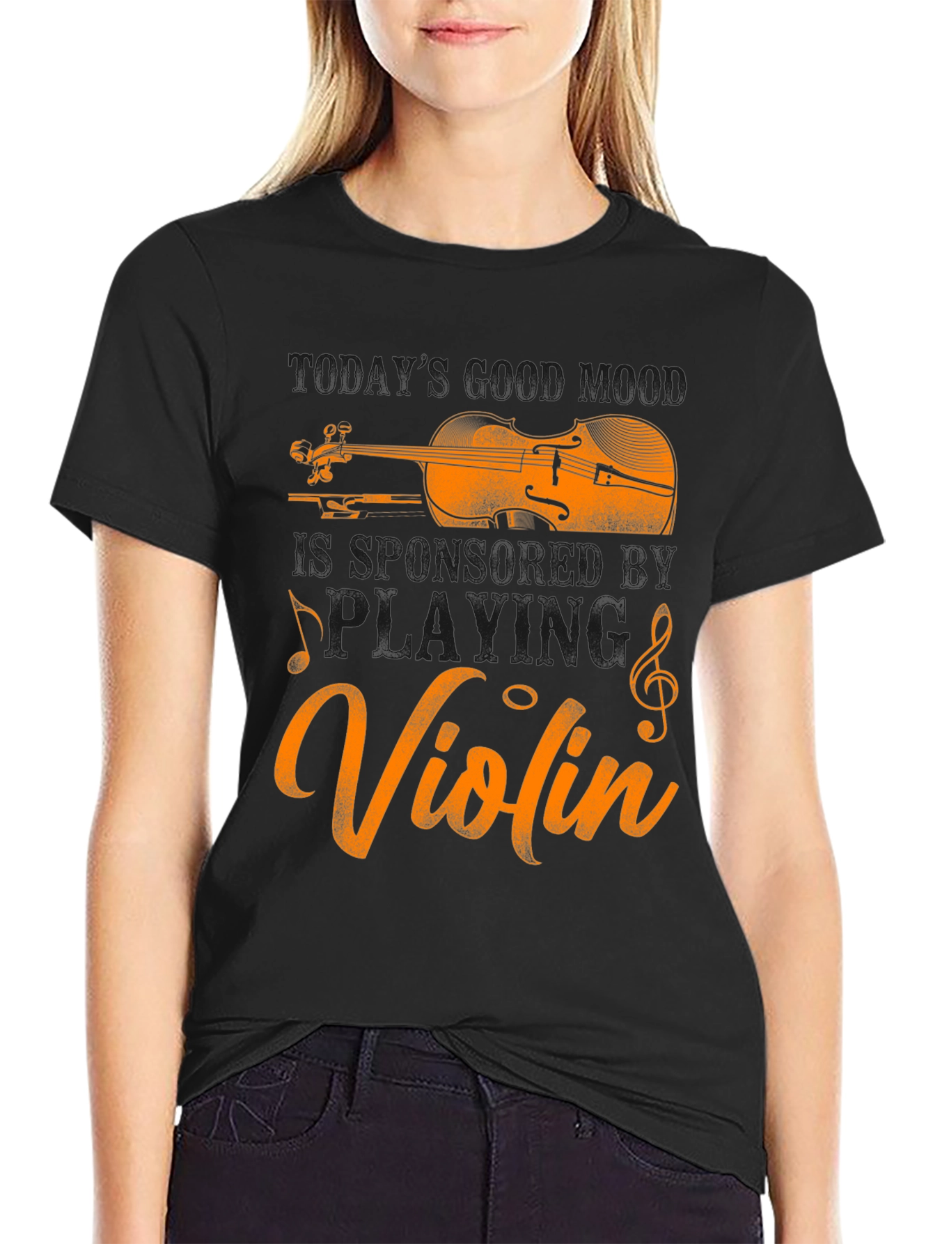 Violin T-Shirt - Music Lovers Apparel