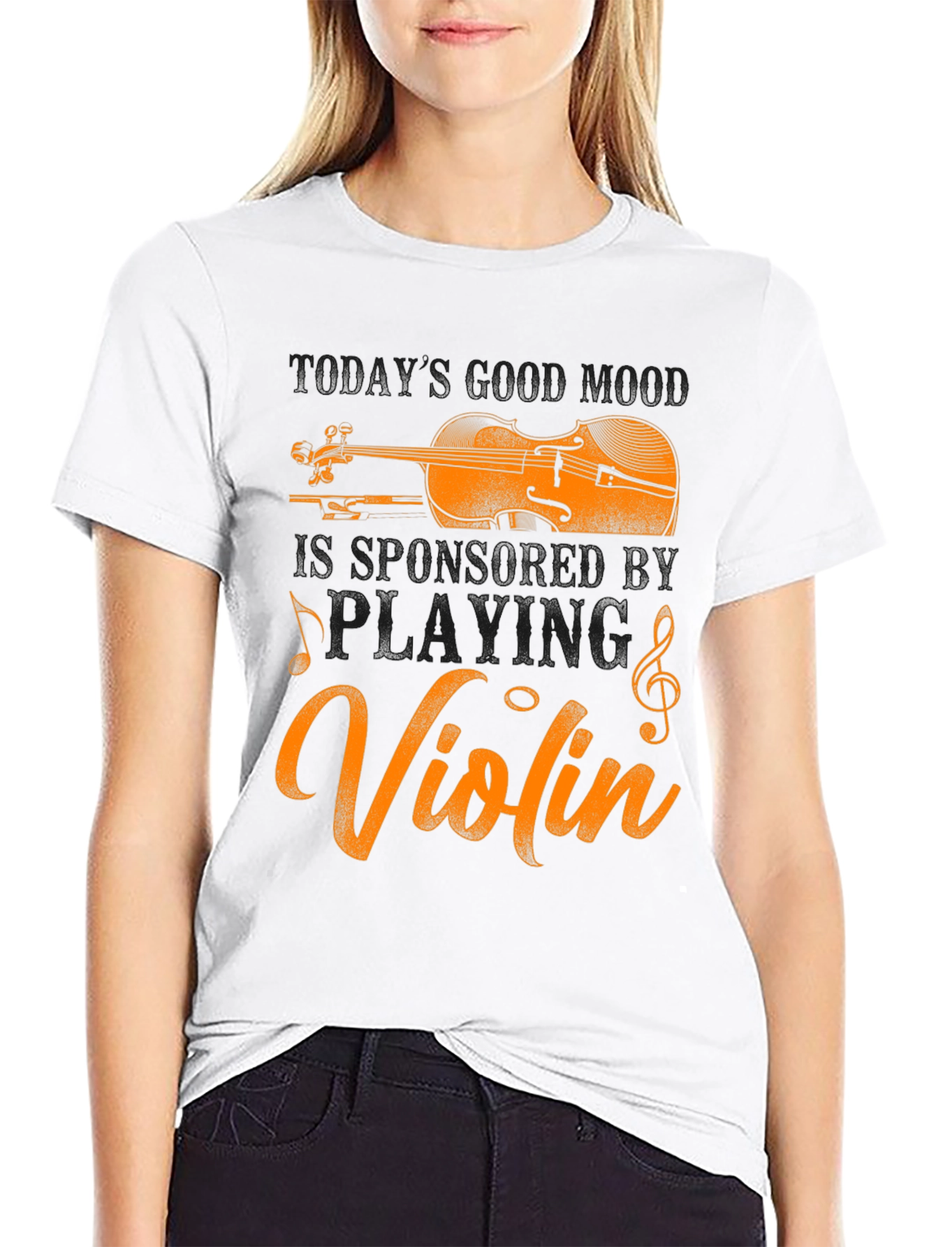 Violin T-Shirt - Music Lovers Apparel