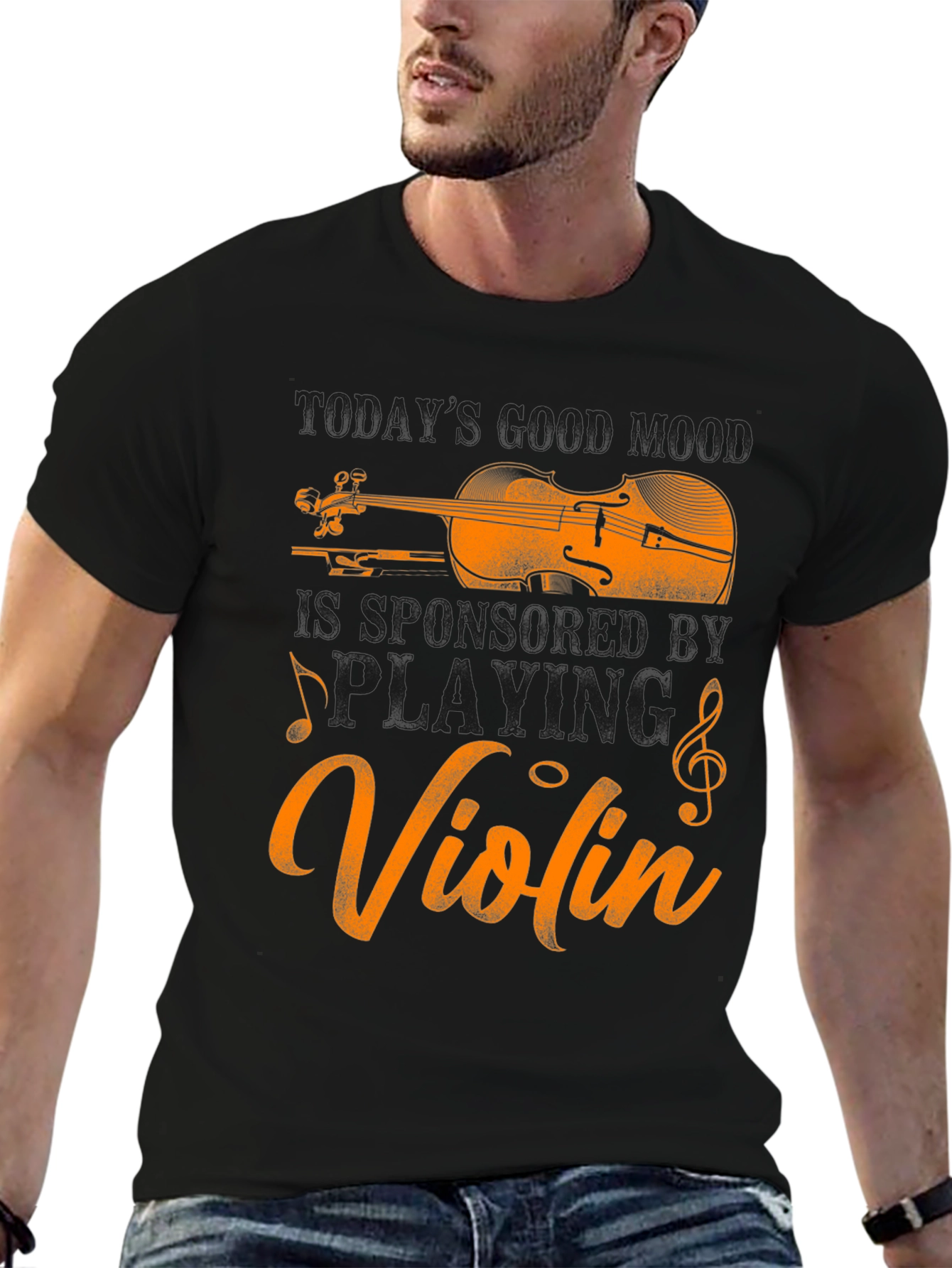 Violin T-Shirt - Music Lovers Apparel