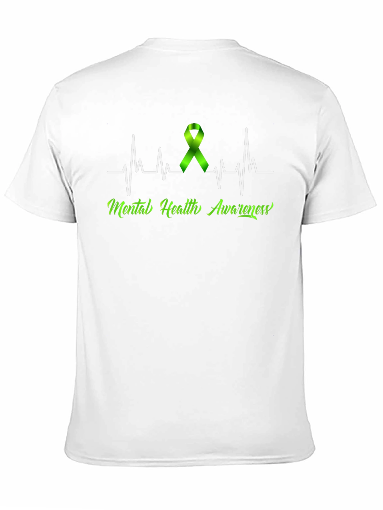Mental Health Awareness Heartbeat T-Shirt