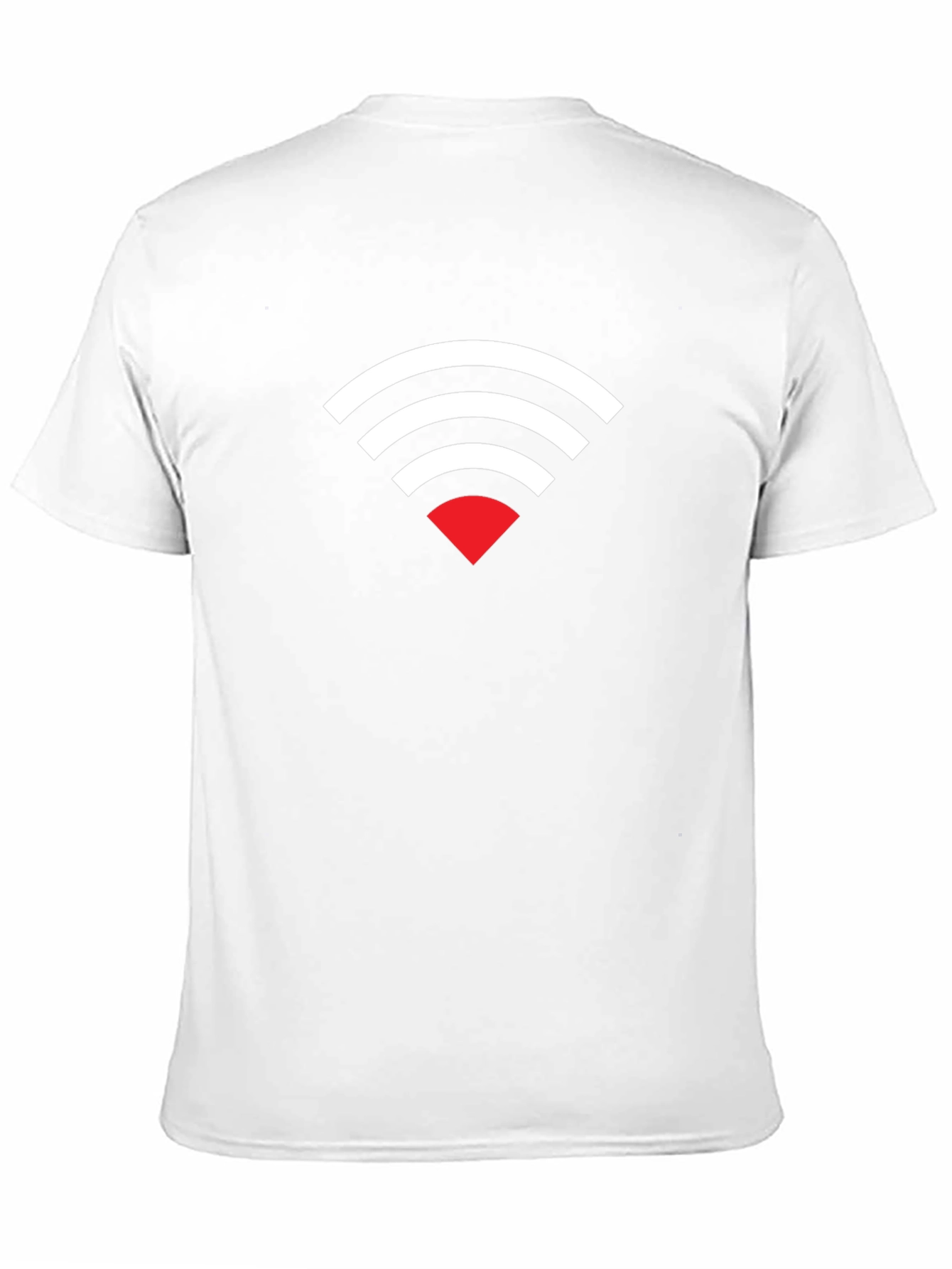 Wifi Symbol Graphic Tee - Black