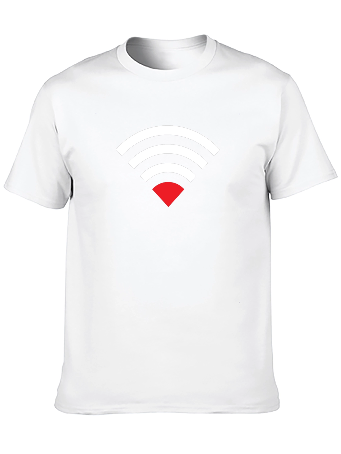 Wifi Symbol Graphic Tee - Black