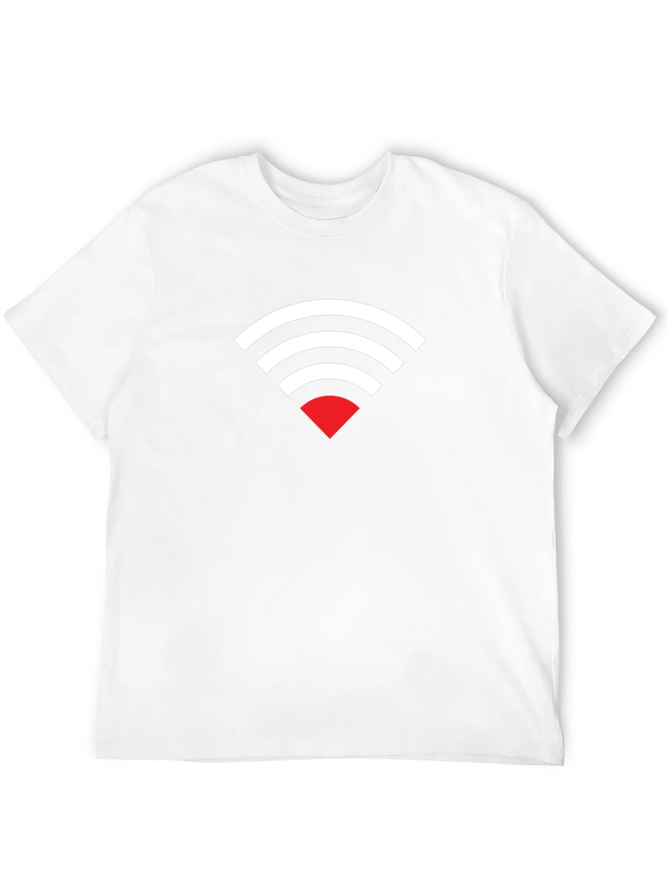 Wifi Symbol Graphic Tee - Black