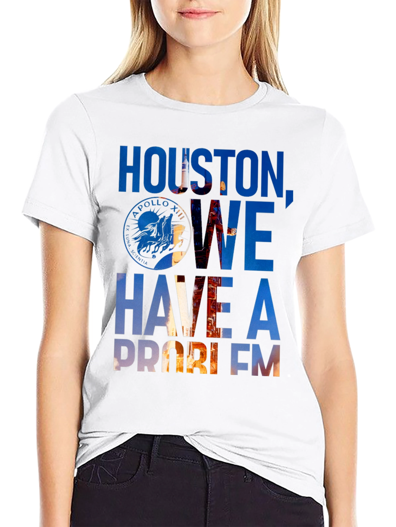 Houston We Have a Problem Graphic T-Shirt