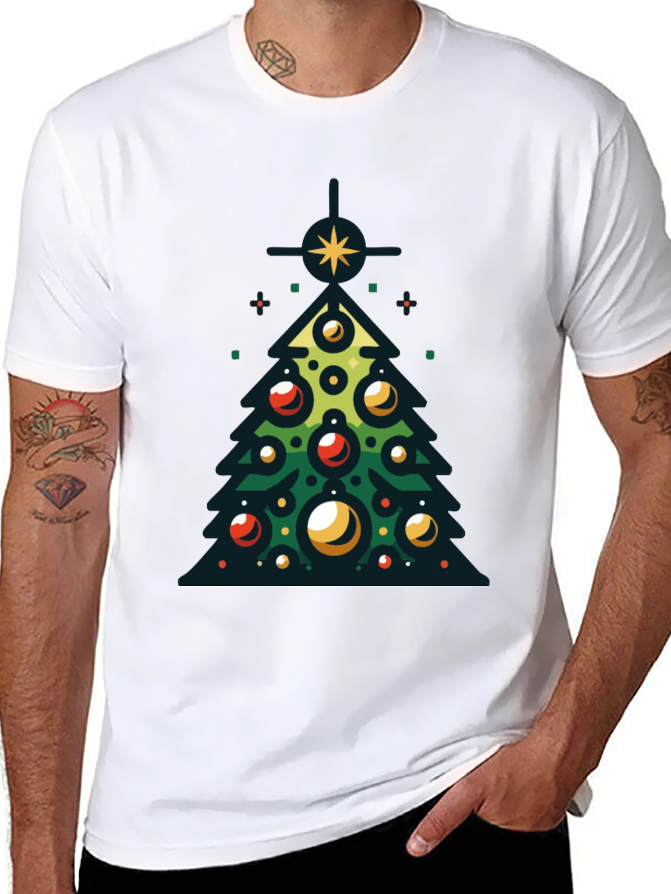 Christmas Tree Graphic Tee