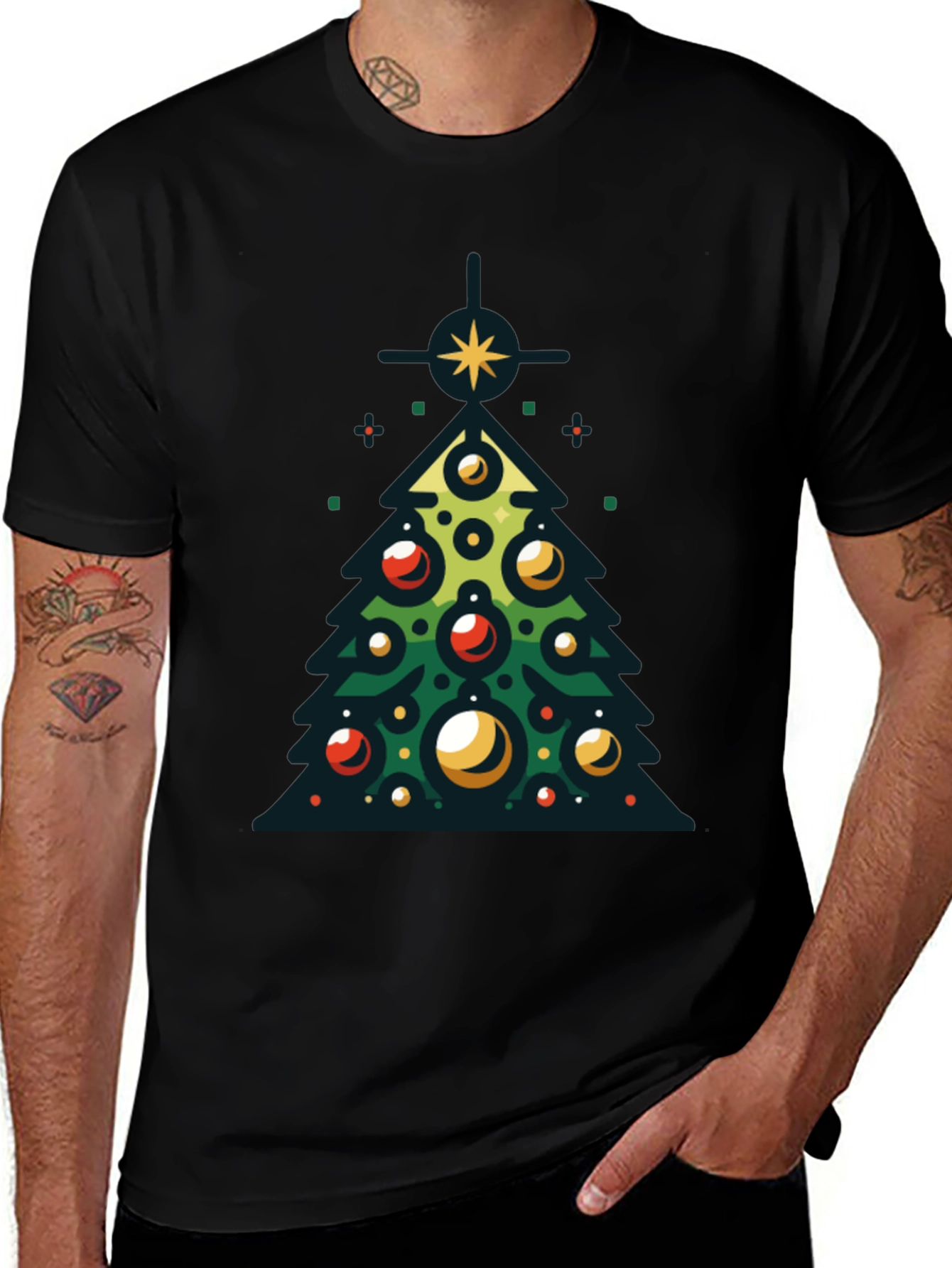Christmas Tree Graphic Tee